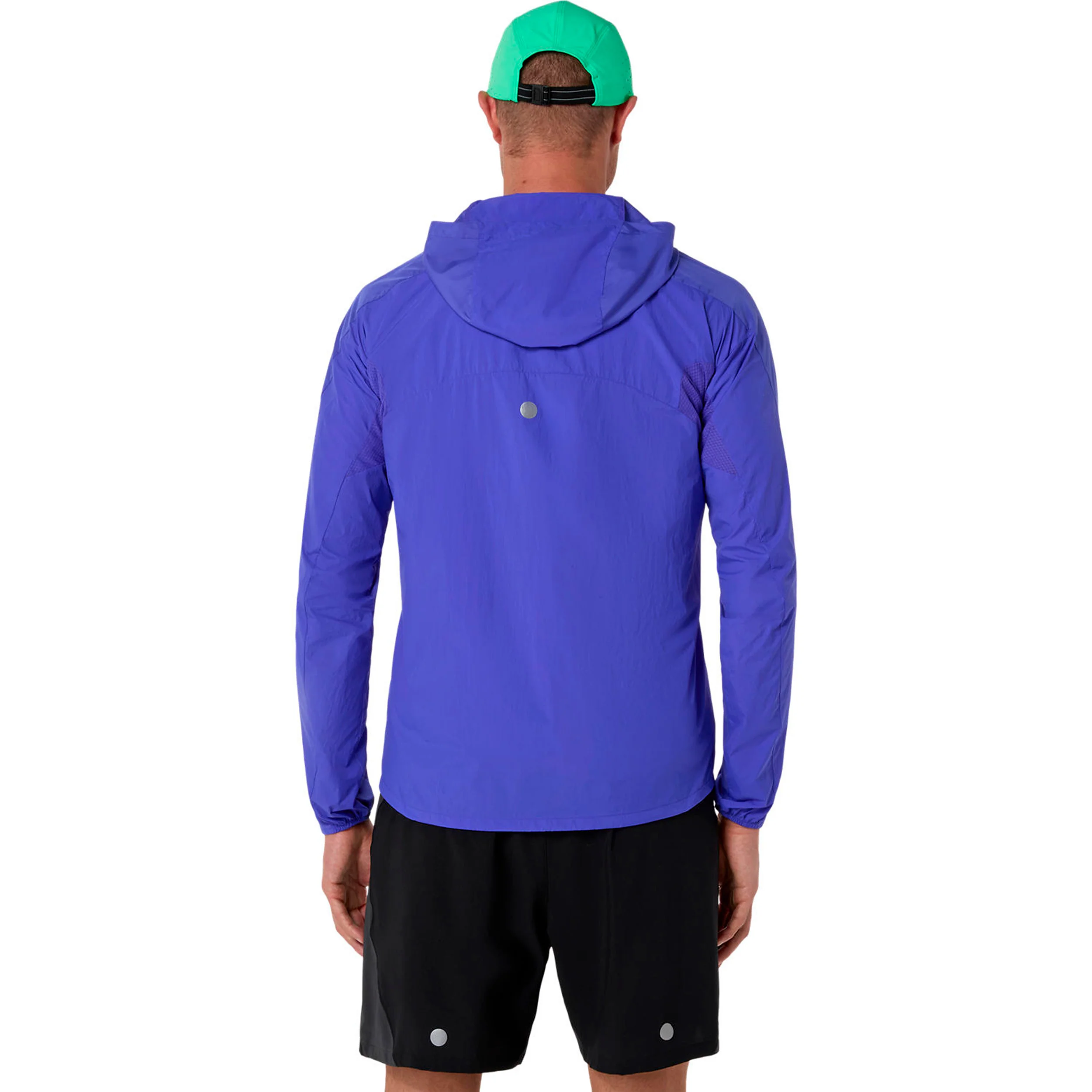 Road Packable Jacket Laufjacke Herren - blau, grün - Image 3