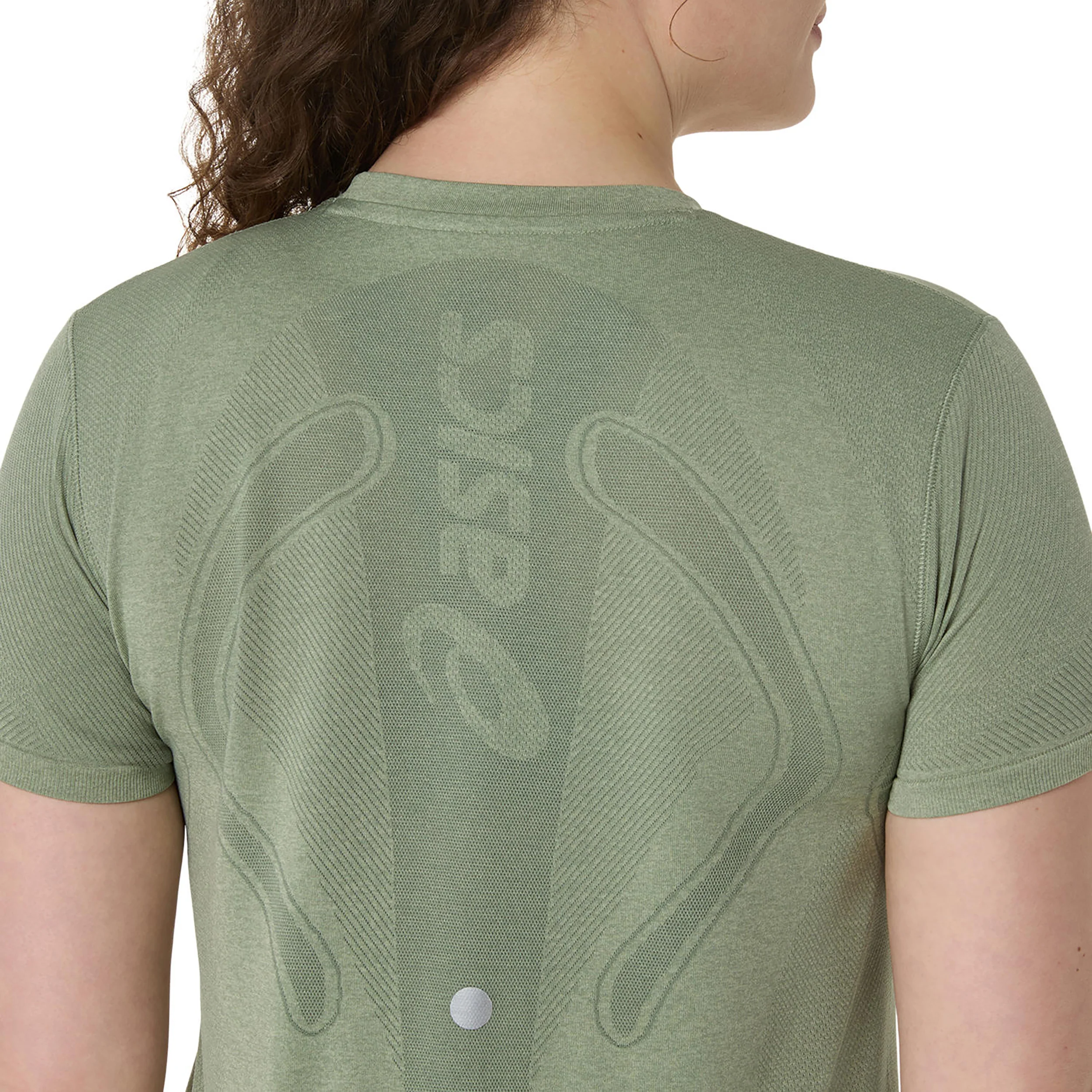 Road Seamless Laufshirt Damen-grau, blau - Image 6