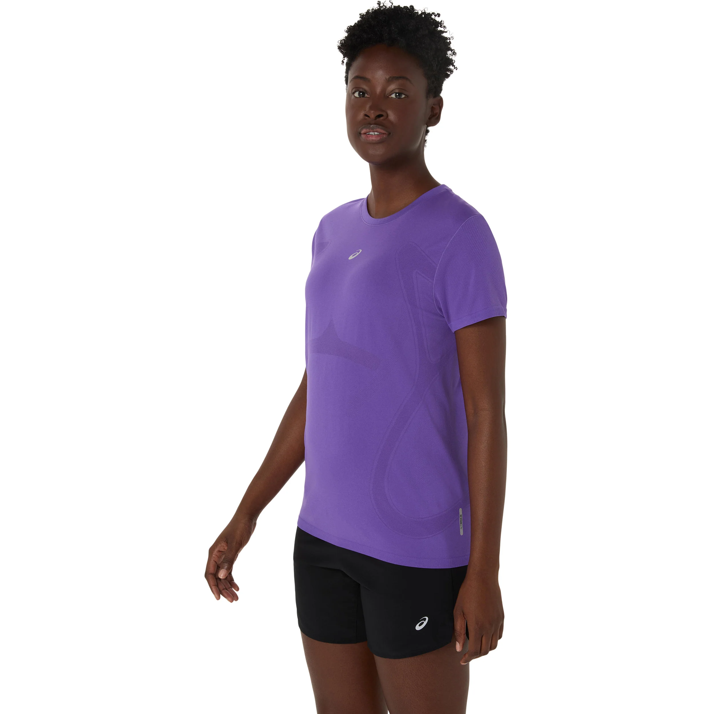 Road Seamless Laufshirt Damen-lila - Image 3