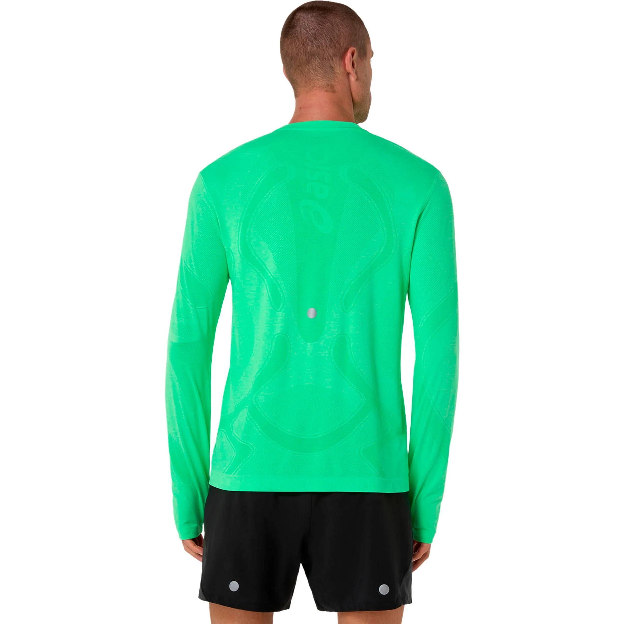 Road Seamless Laufshirt Herren-grün, grün - Image 2