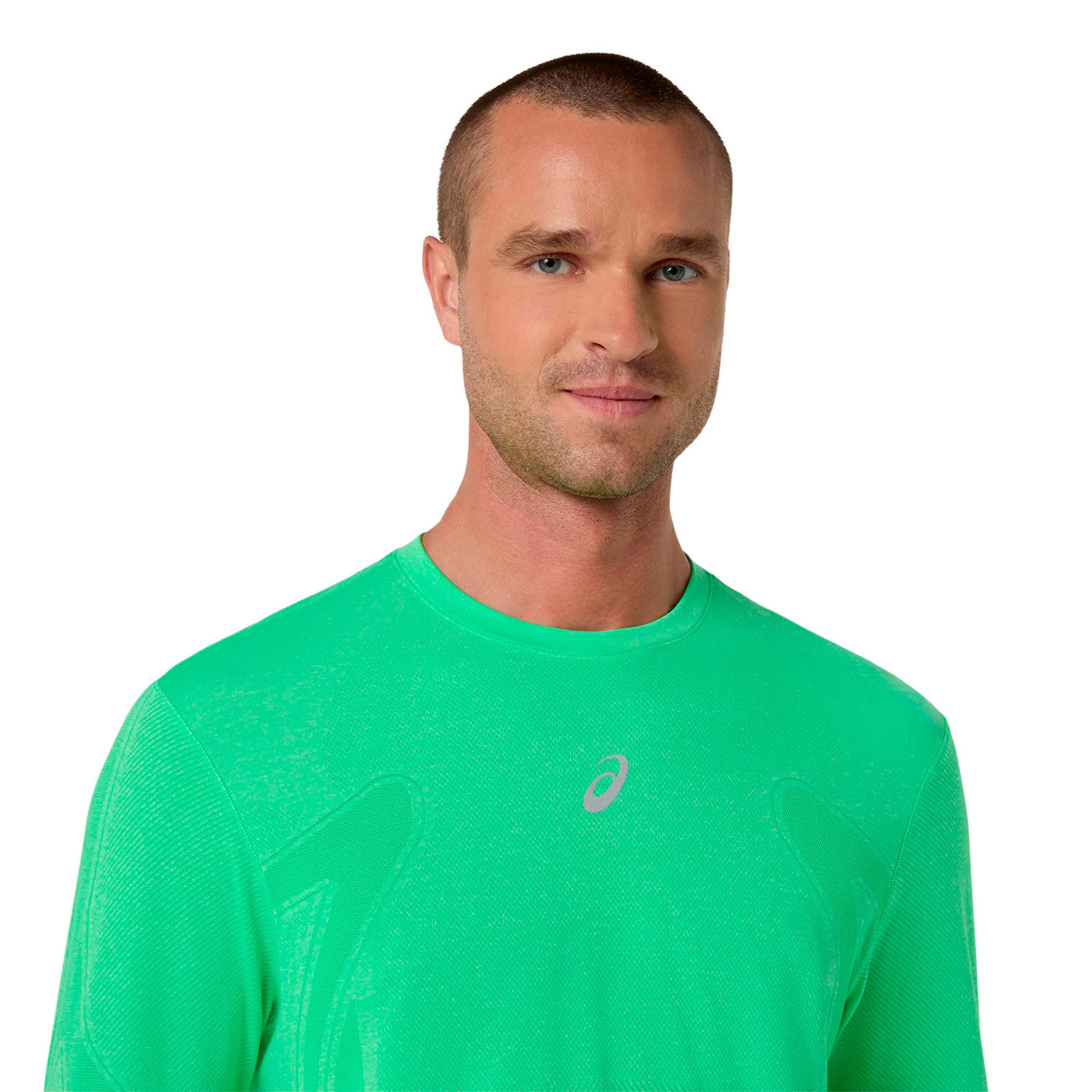 Road Seamless Laufshirt Herren-grün, grün - Image 4