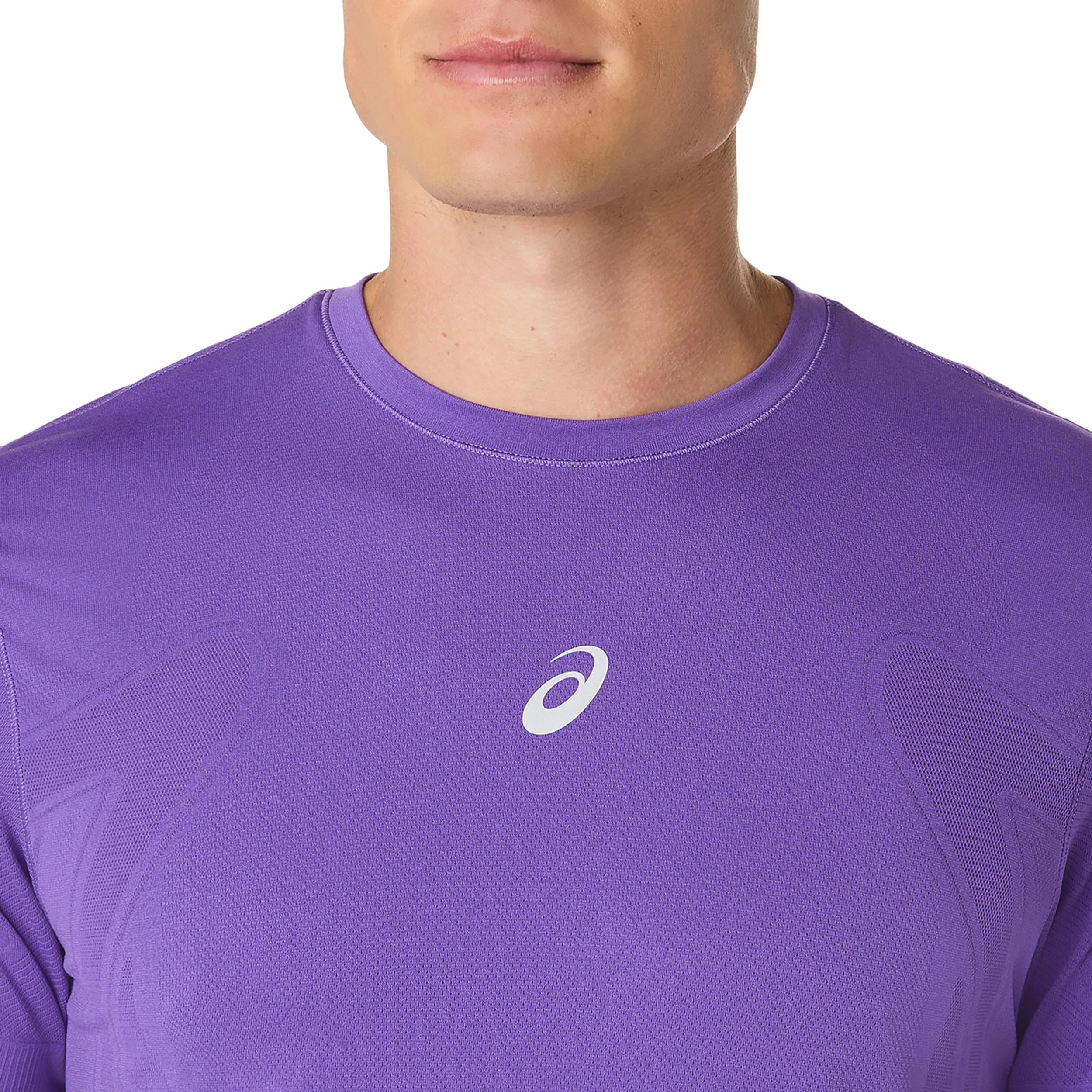 Road Seamless Laufshirt Herren-lila - Image 4