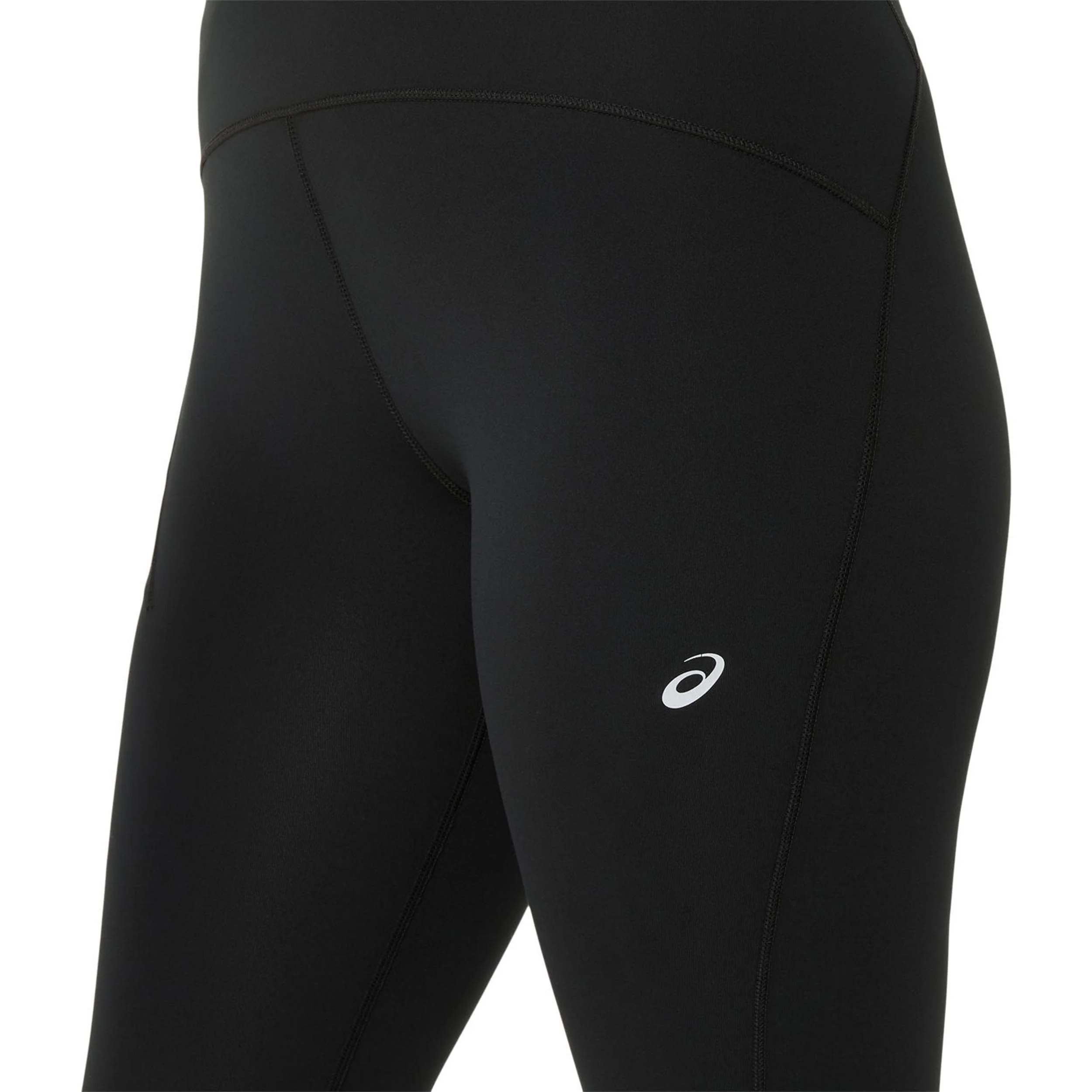 Road Winter High Waist Lauftight Damen-Schwarz - Image 3