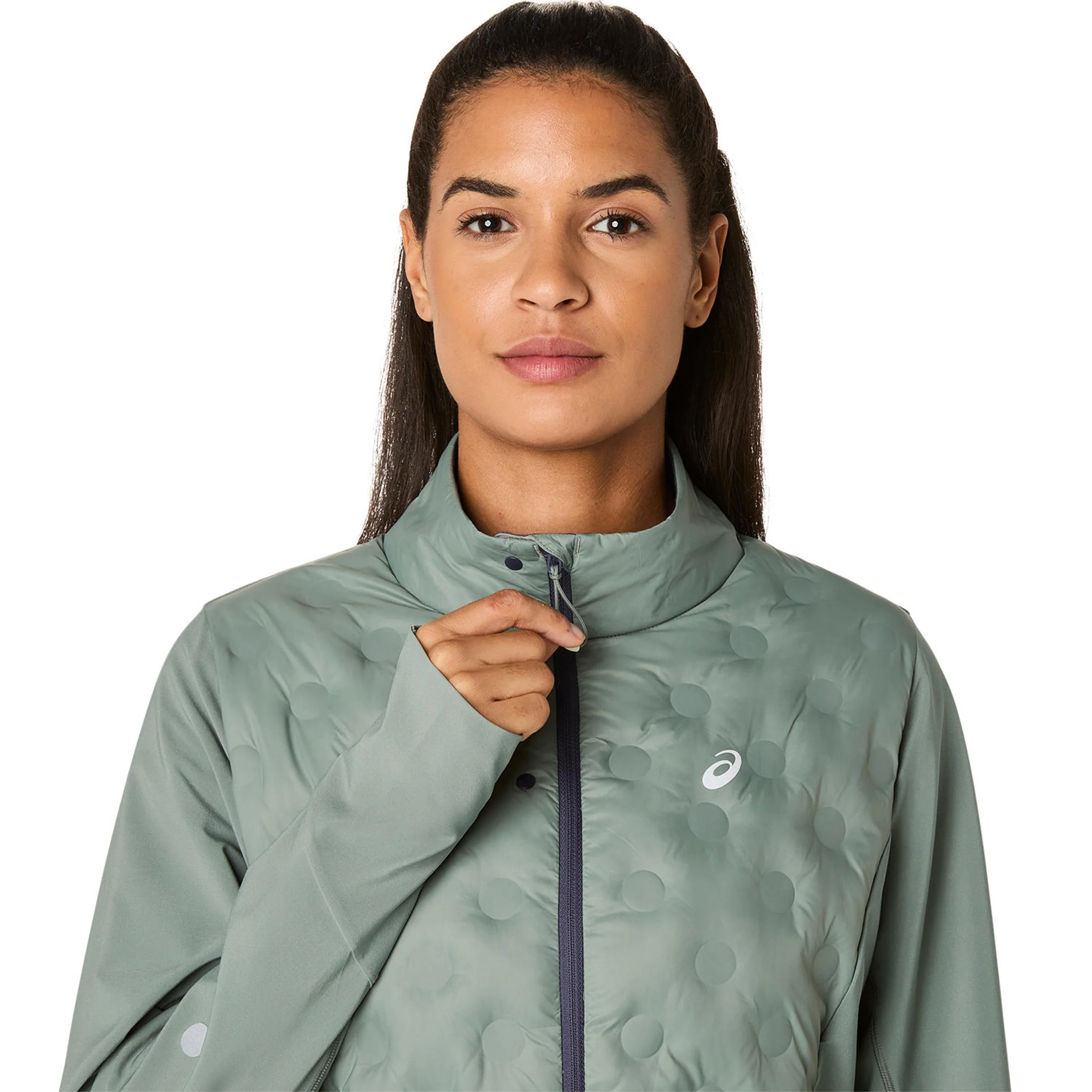 Road Winter Laufjacke Damen - blau, blau - Image 7
