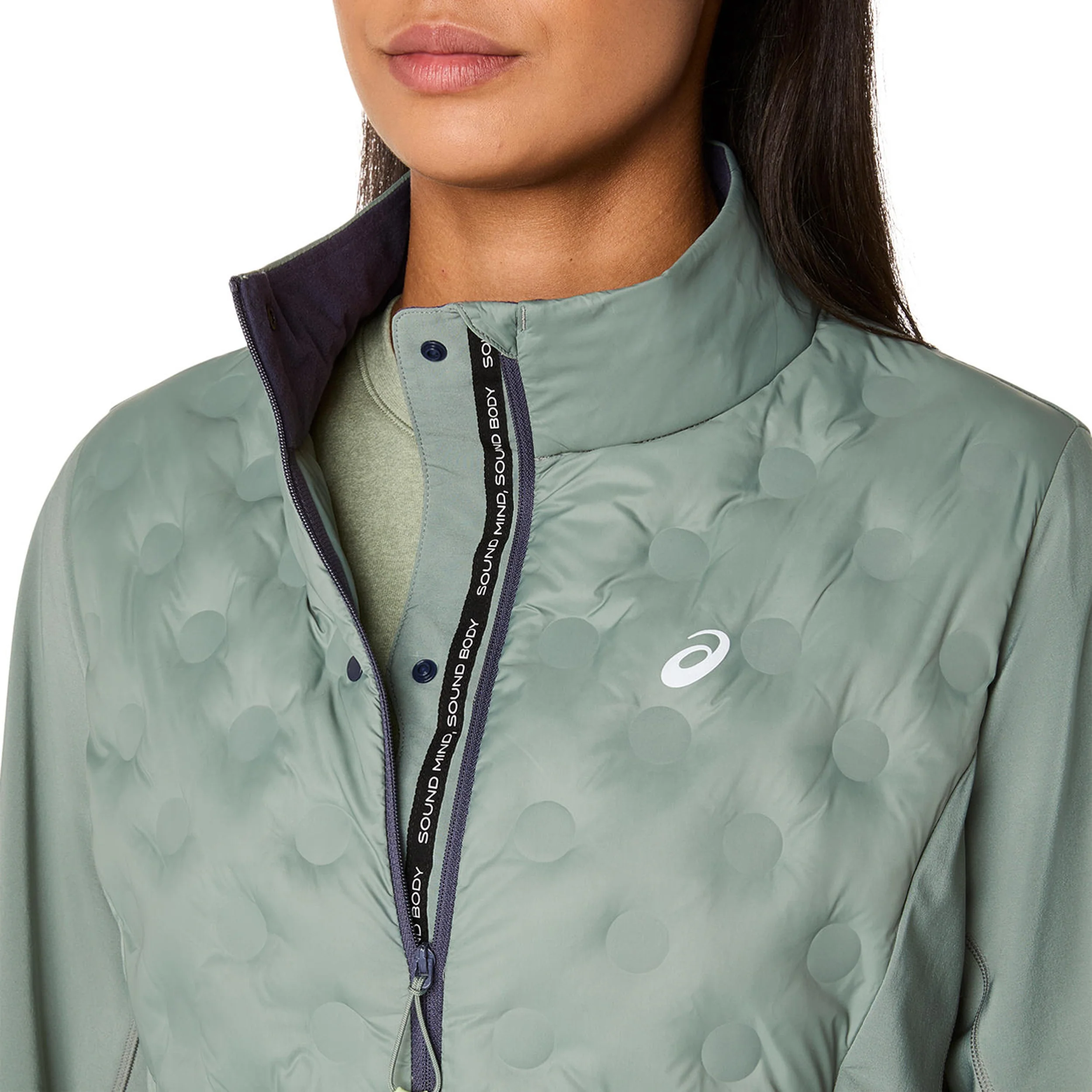 Road Winter Laufjacke Damen - blau, blau - Image 8