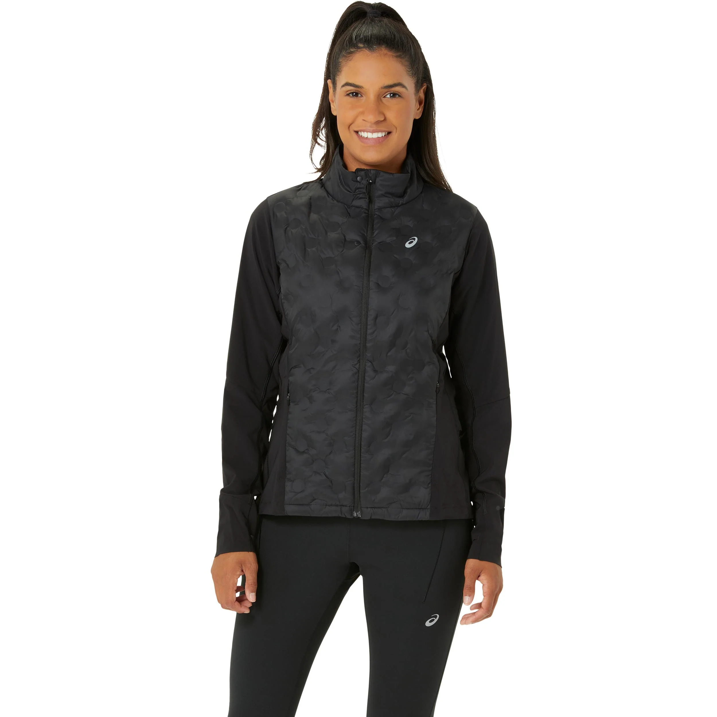 Road Winter Laufjacke Damen-Schwarz - Image 5
