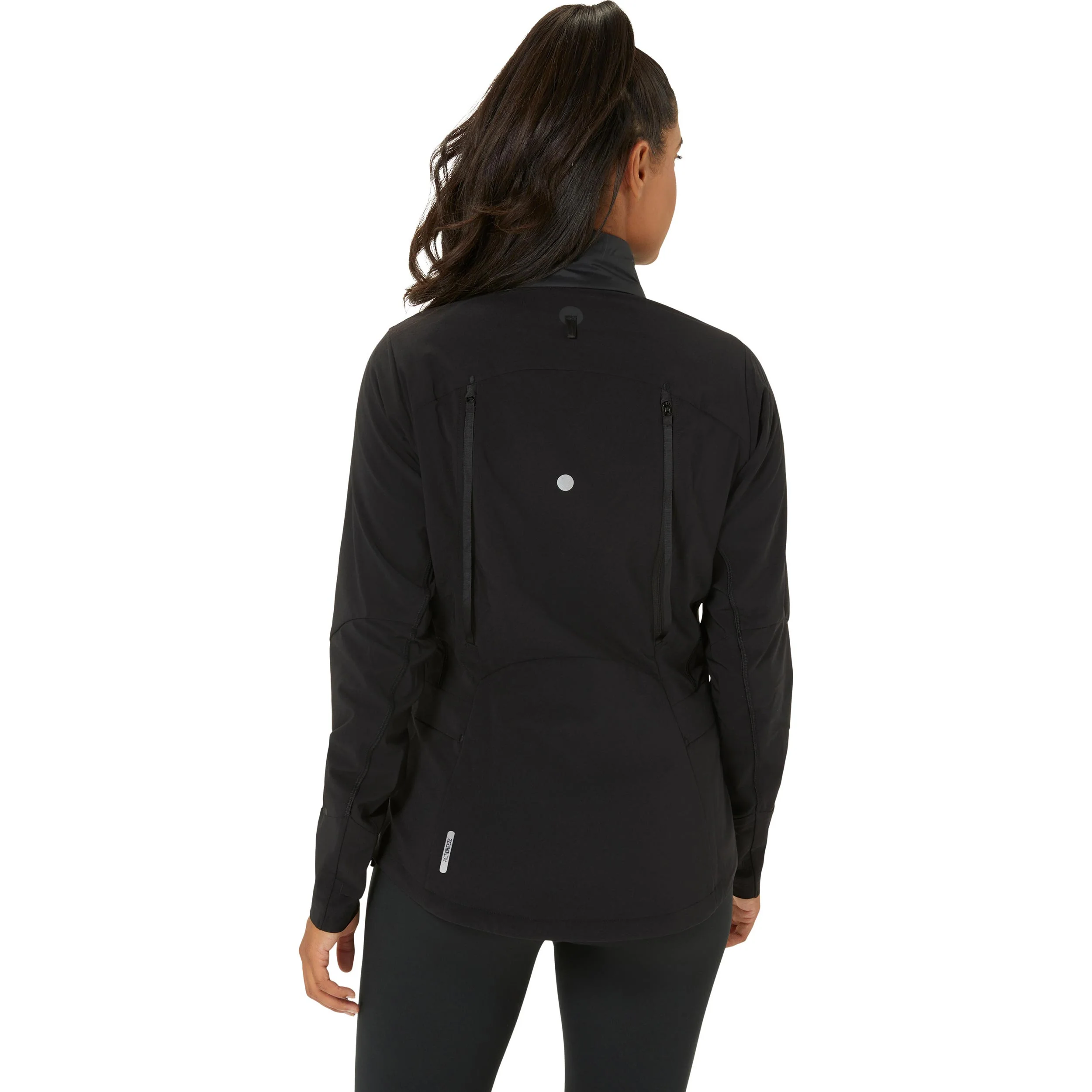 Road Winter Laufjacke Damen-Schwarz - Image 6
