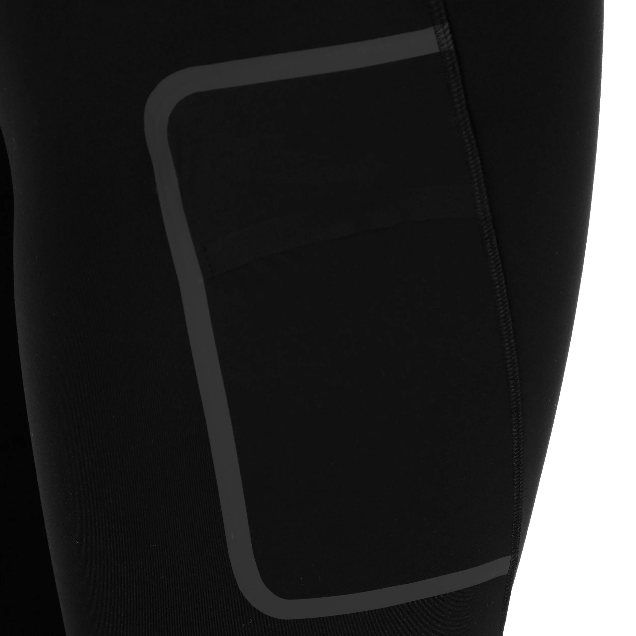 Road Winter Run Lauftight Herren-Schwarz - Image 4