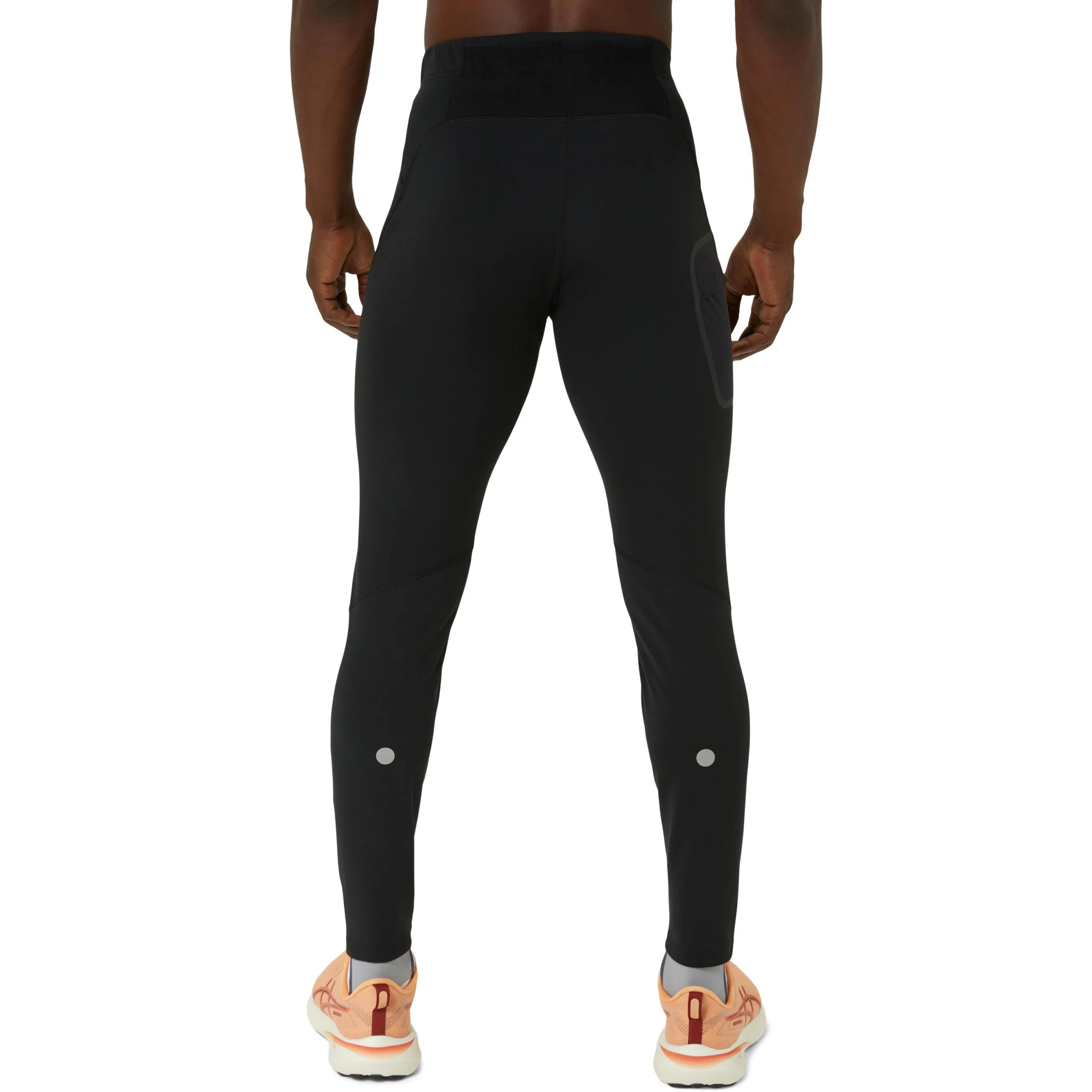 Road Winter Run Lauftight Herren-Schwarz - Image 6