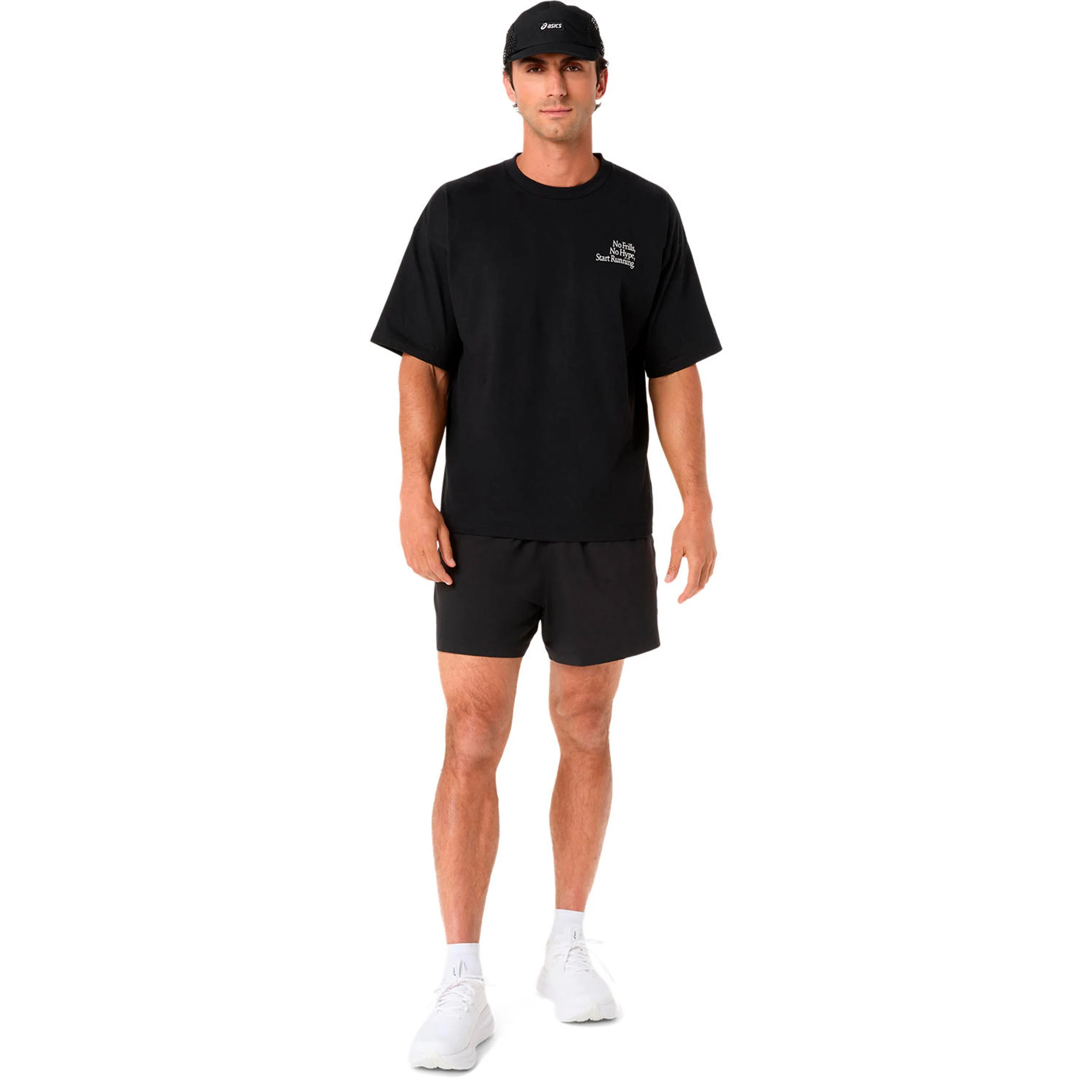Runner Message Graphic Laufshirt Herren-schwarz - Image 2