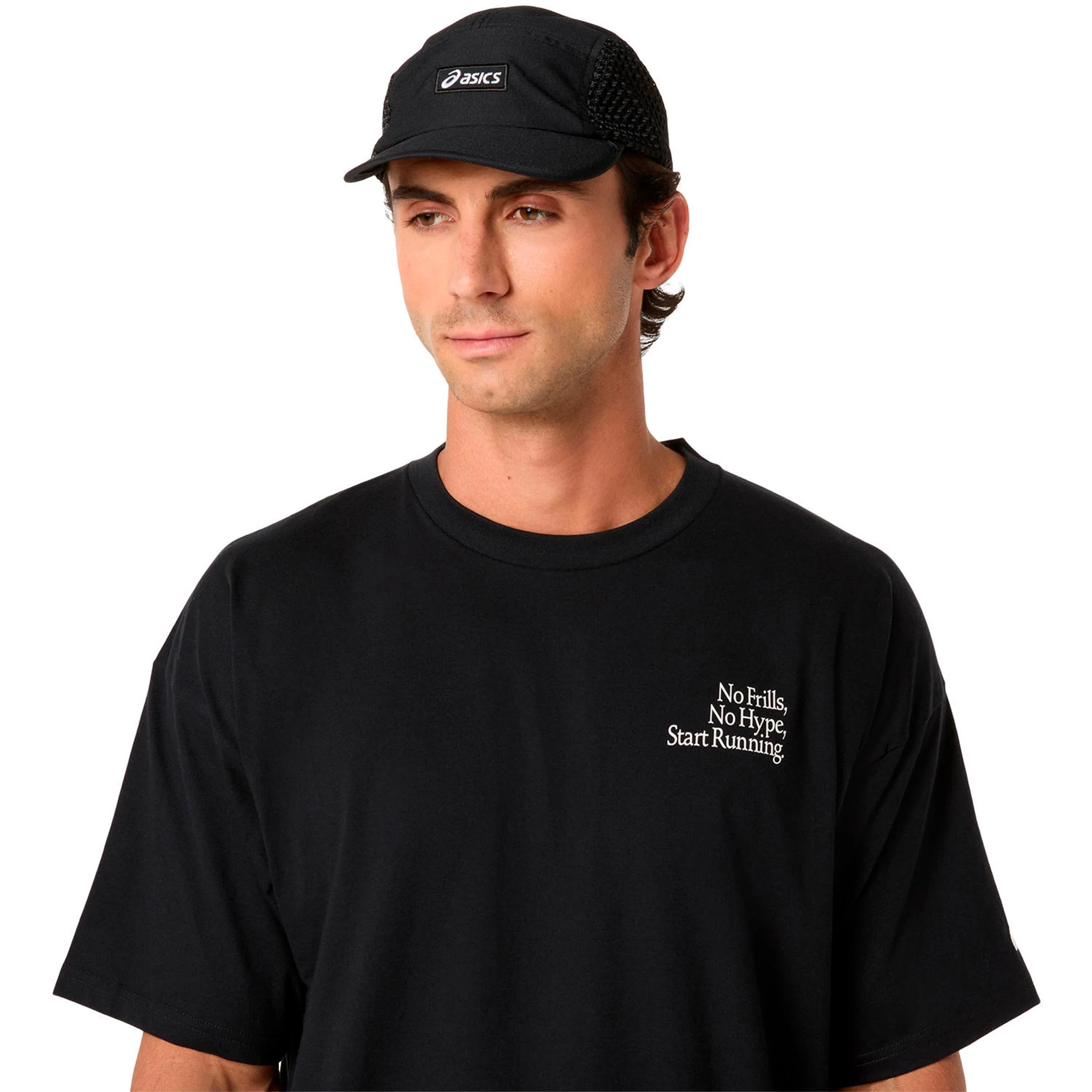 Runner Message Graphic Laufshirt Herren-schwarz - Image 6