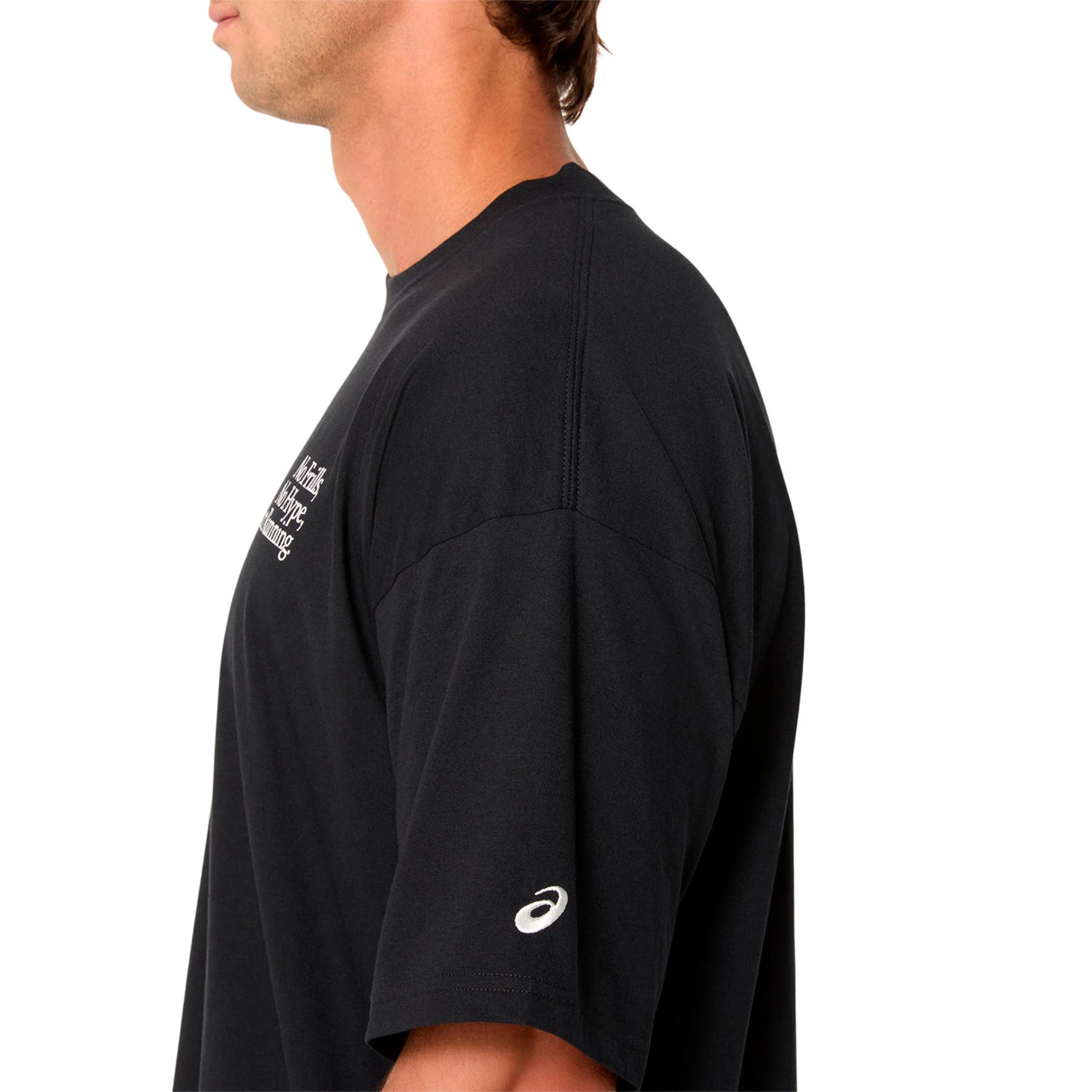 Runner Message Graphic Laufshirt Herren-schwarz - Image 7
