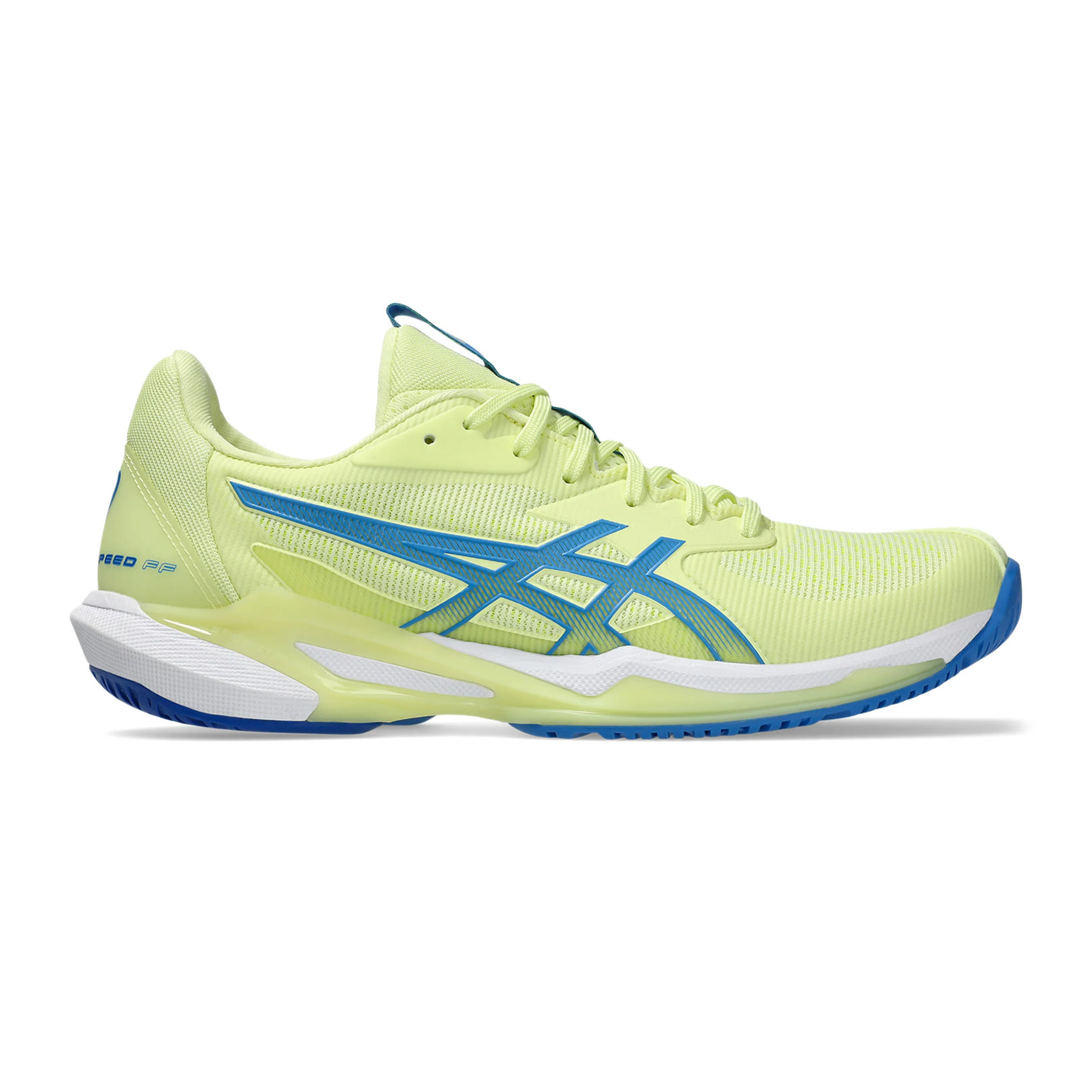 Solution Speed FF 3 AC Allcourtschuh Damen-Limette,Blau