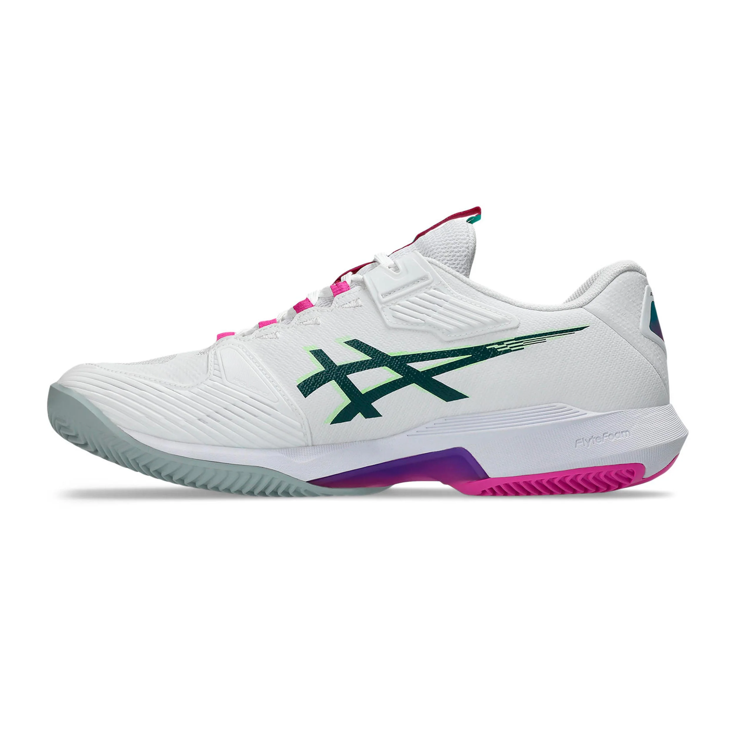 Solution Speed Ff 4 Clay Sandplatzschuh Herren - weiß, pink - Image 2