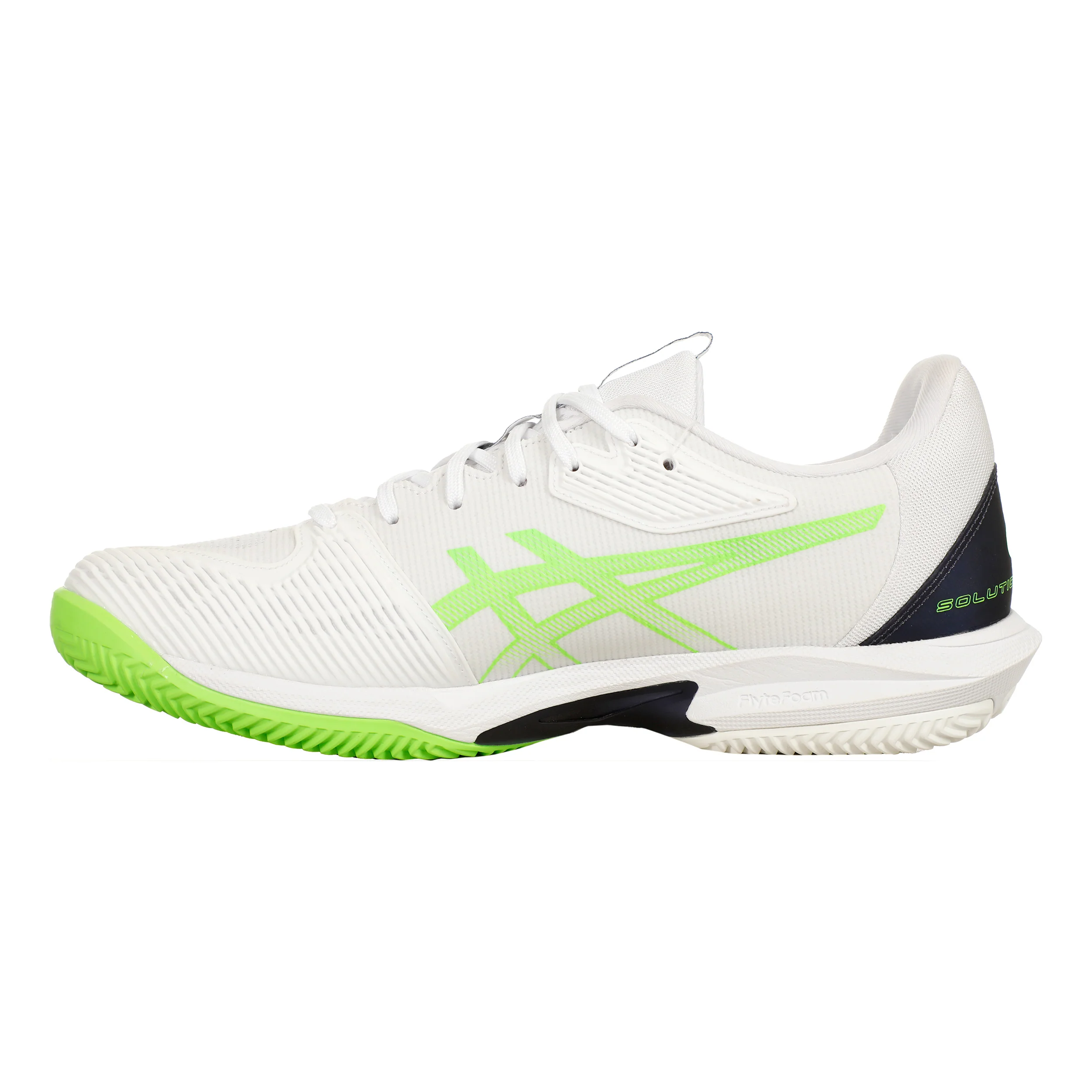 Solution Speed FF3 Sandplatzschuh Herren-Weiß,Neongrün - Image 2