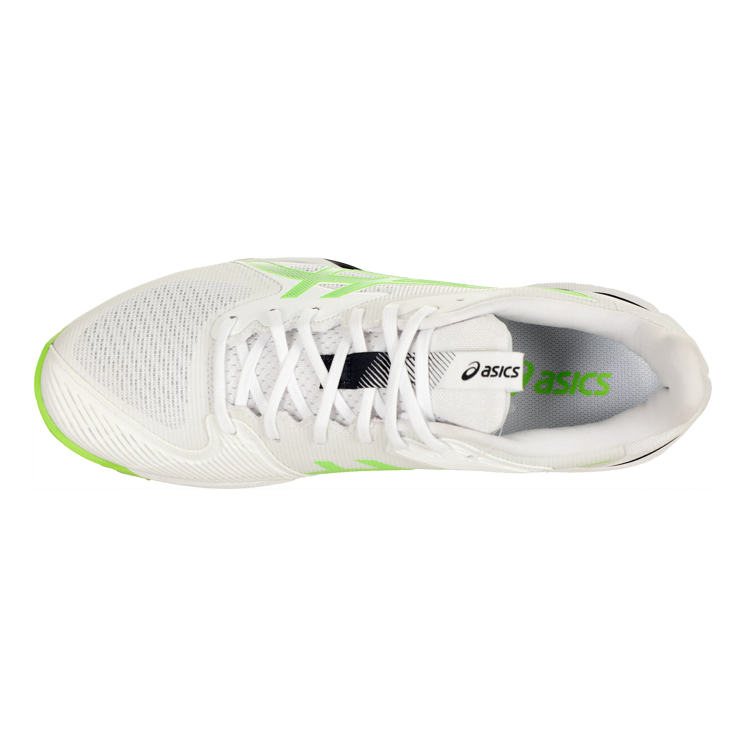 Solution Speed FF3 Sandplatzschuh Herren-Weiß,Neongrün - Image 3