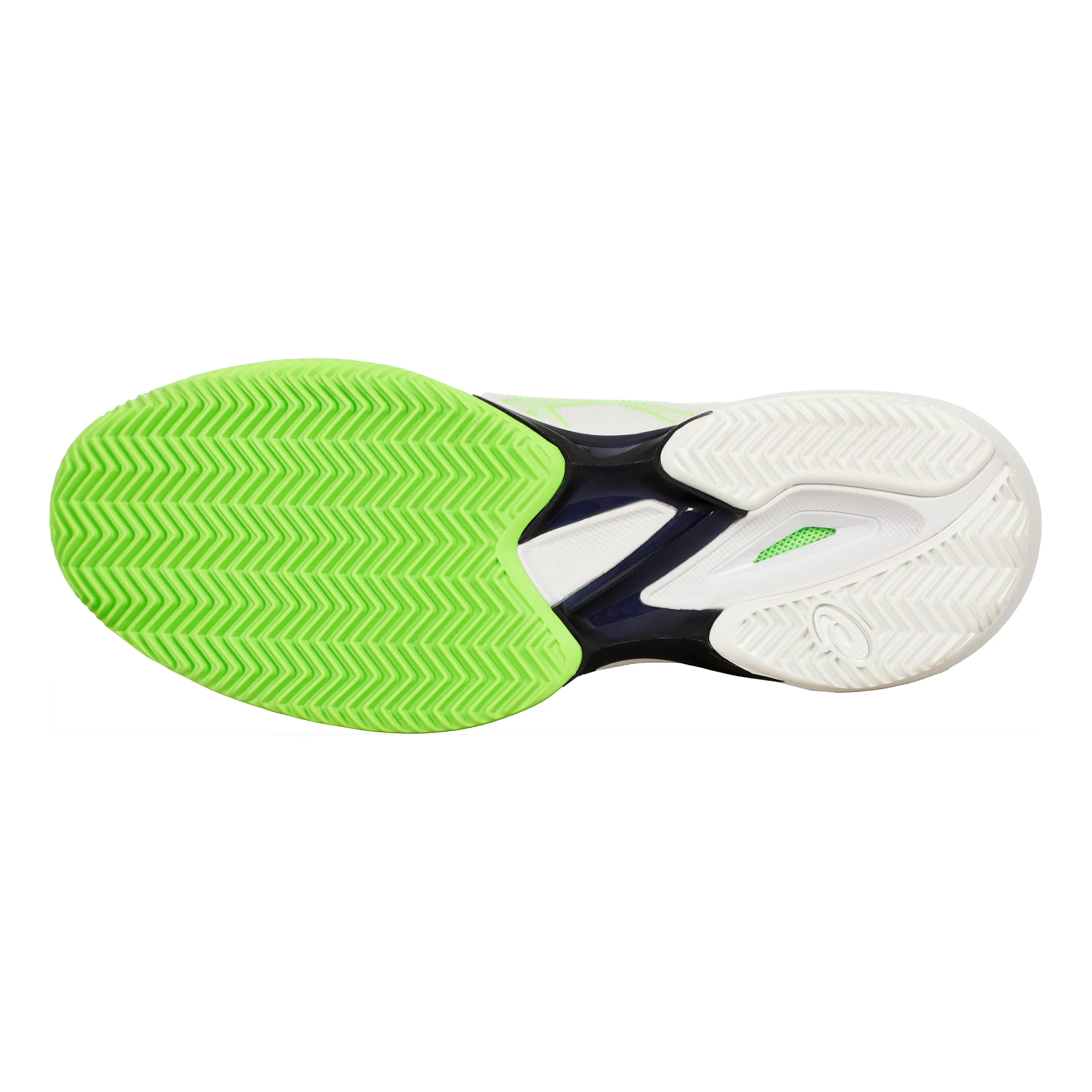 Solution Speed FF3 Sandplatzschuh Herren-Weiß,Neongrün - Image 4