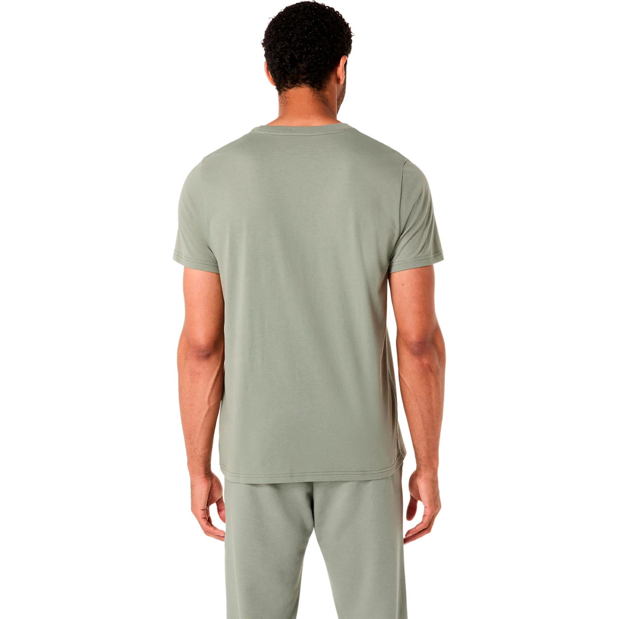 Spiral Embroidery Laufshirt Herren-grün - Image 5
