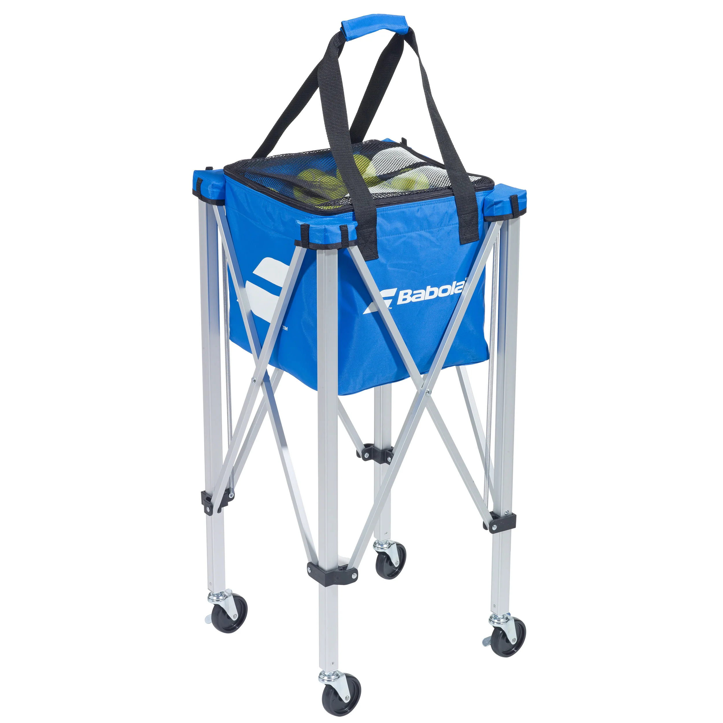 Ballwagen Mit Rollen-Blau