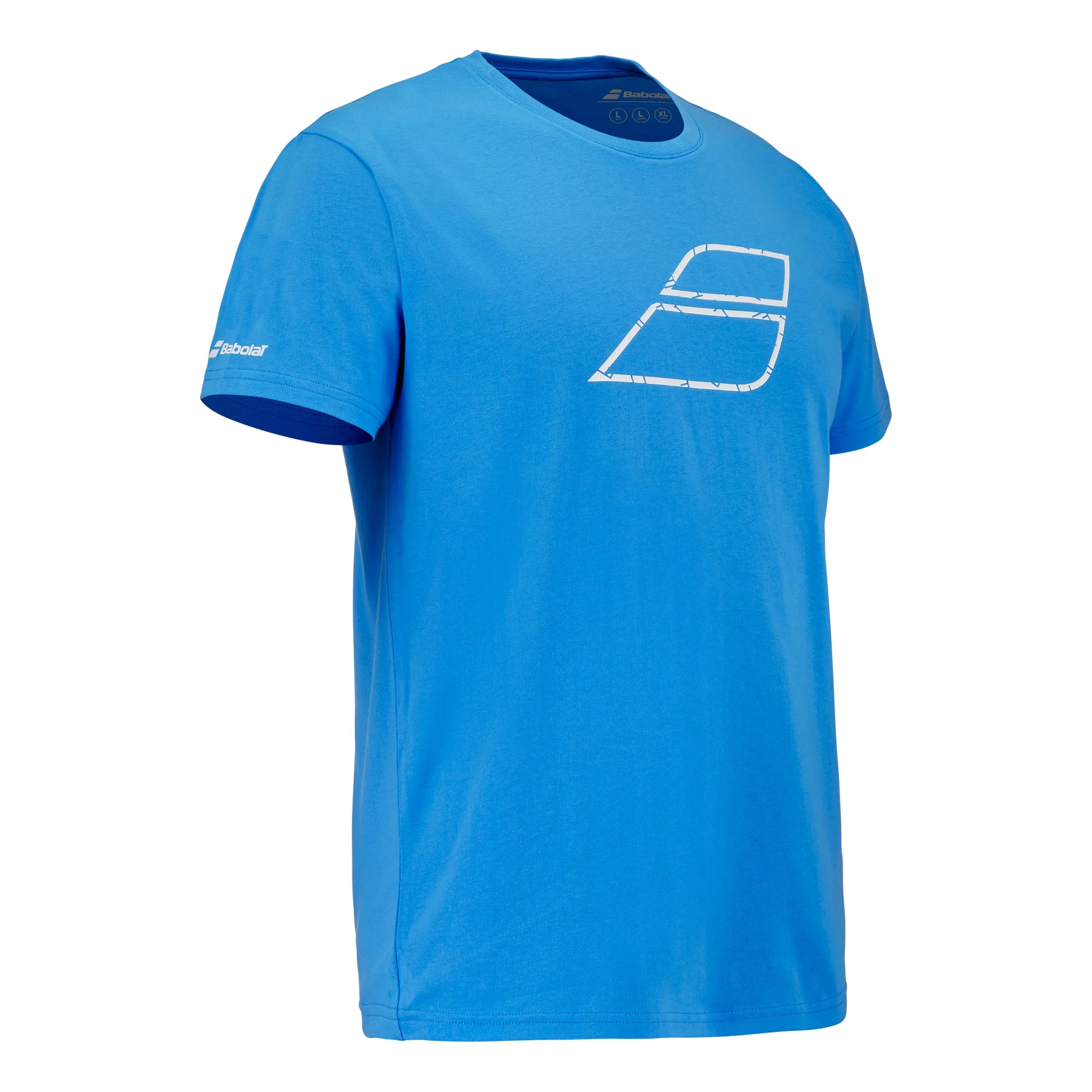 EX T-Shirt Herren-hellblau - Image 2