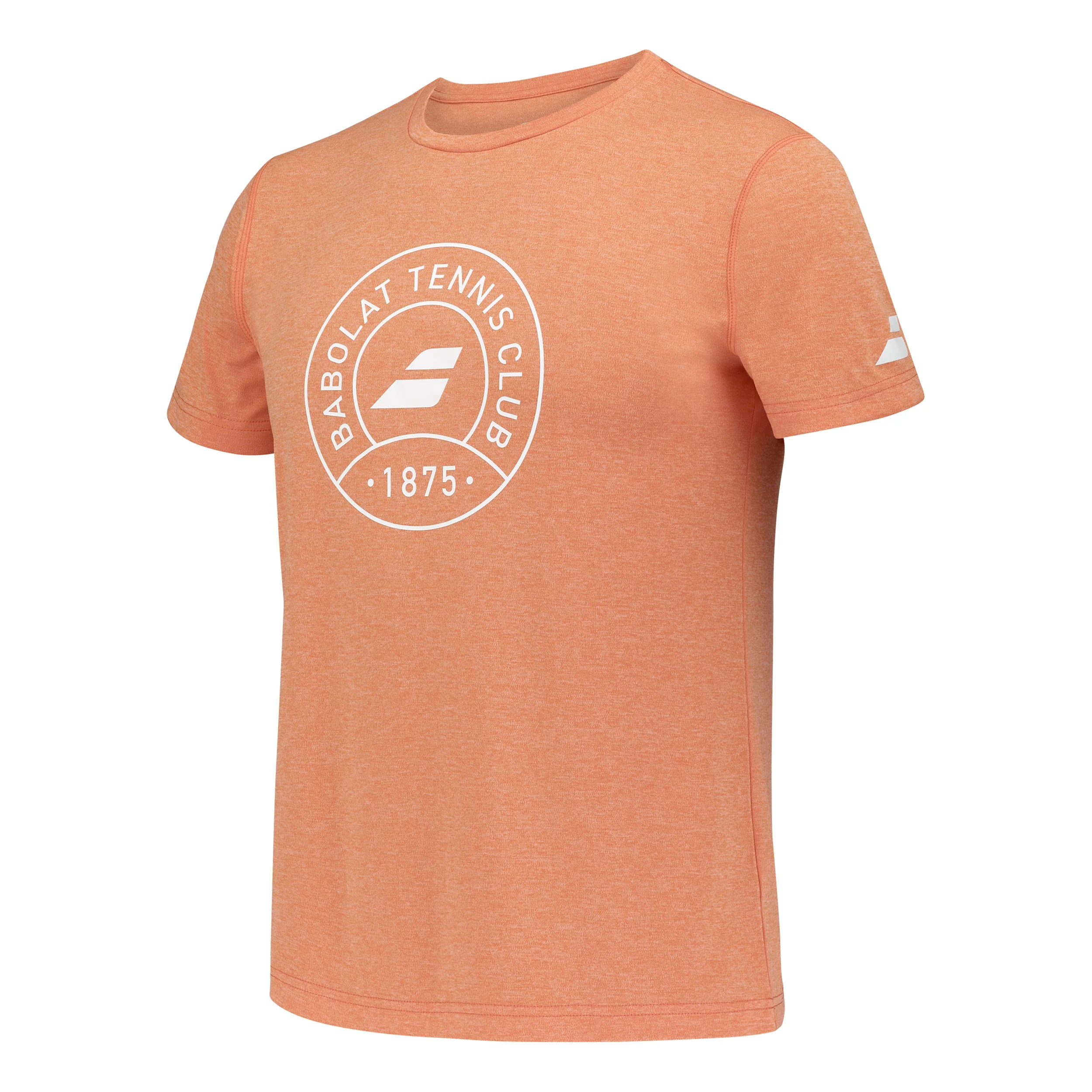 Exercise Graphic T-Shirt Herren-Orange,Weiß - Image 2