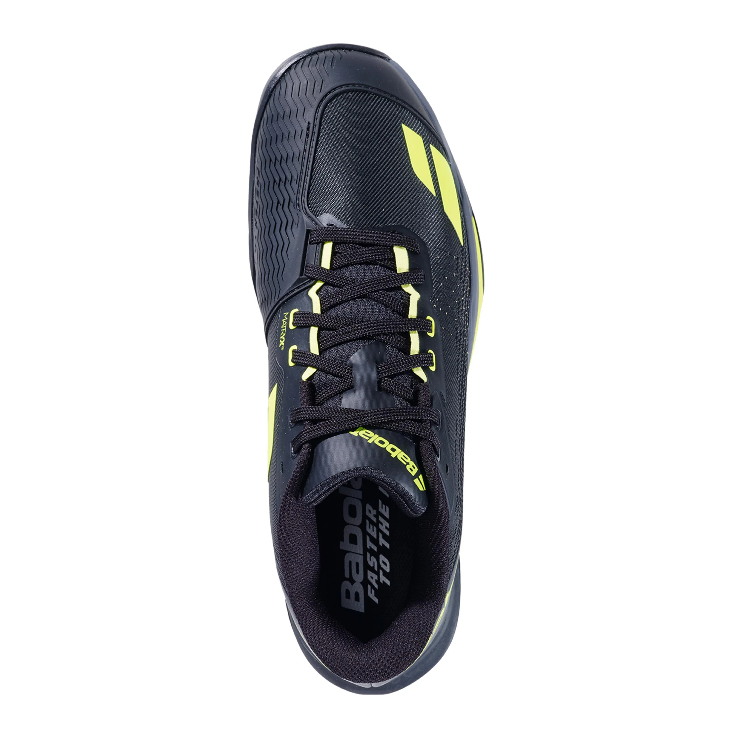 Jet Mach 4 Allcourtschuh Herren - schwarz, neongelb - Image 3