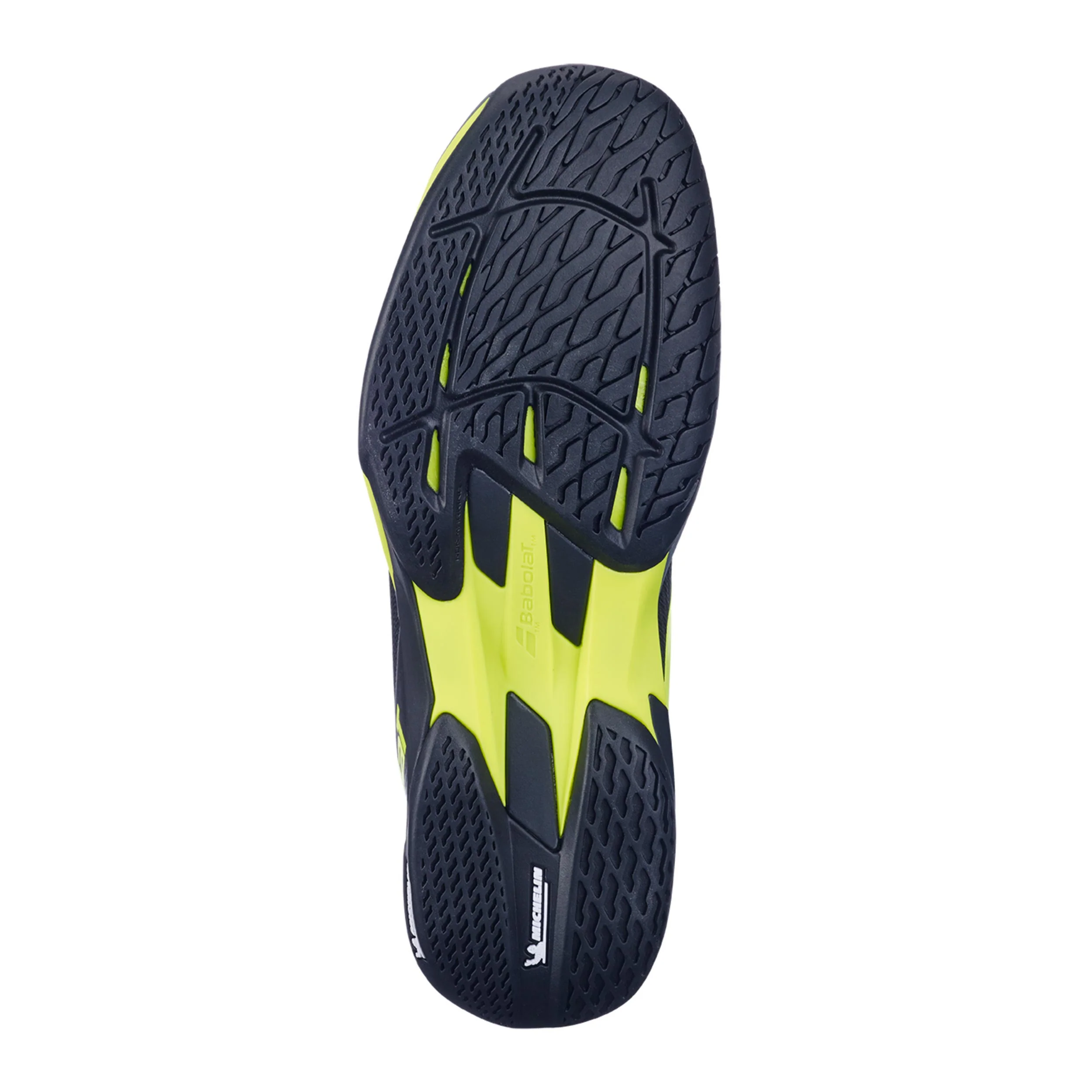 Jet Mach 4 Allcourtschuh Herren - schwarz, neongelb - Image 4