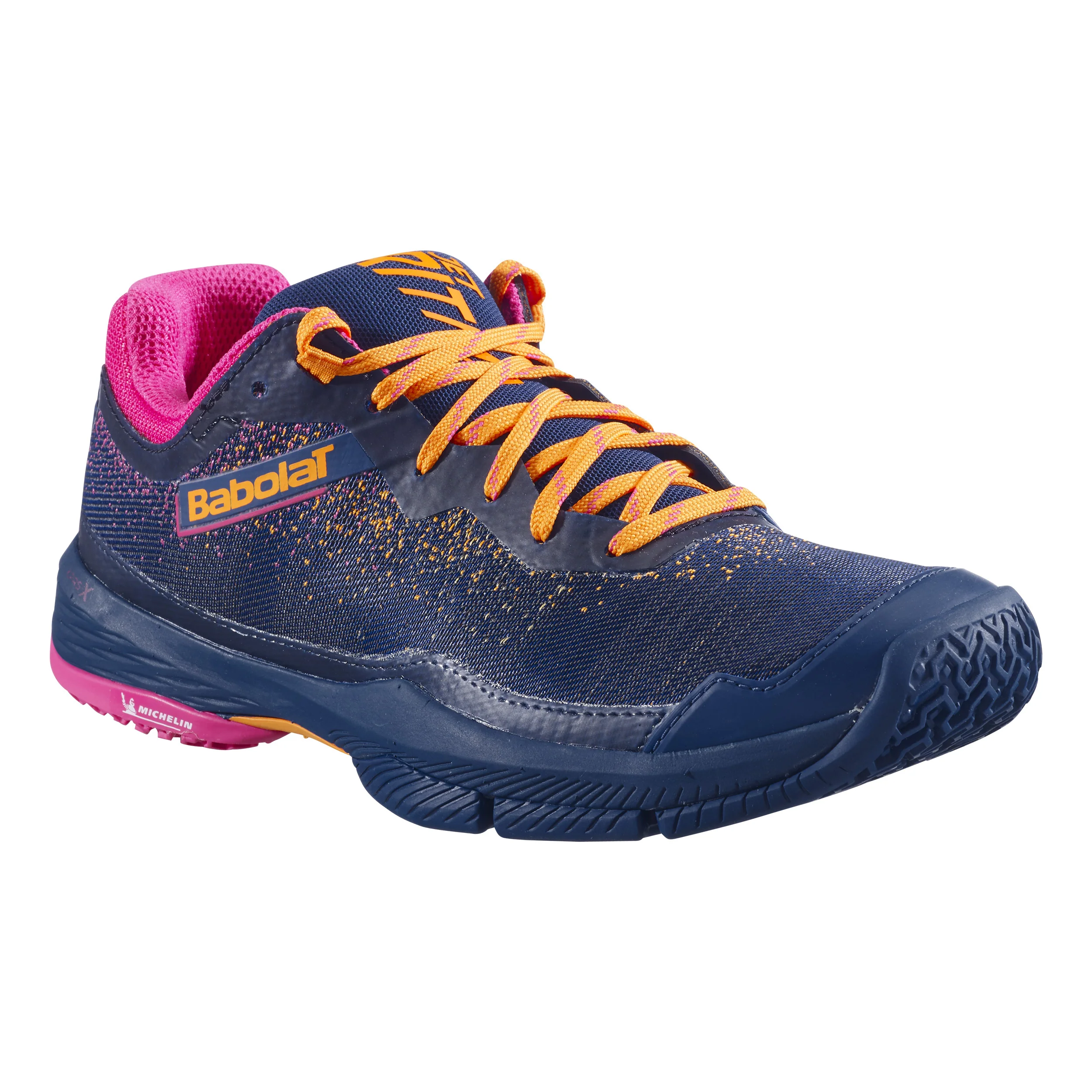 Jet Ritma Padelschuh Damen-Dunkelblau,Pink - Image 3