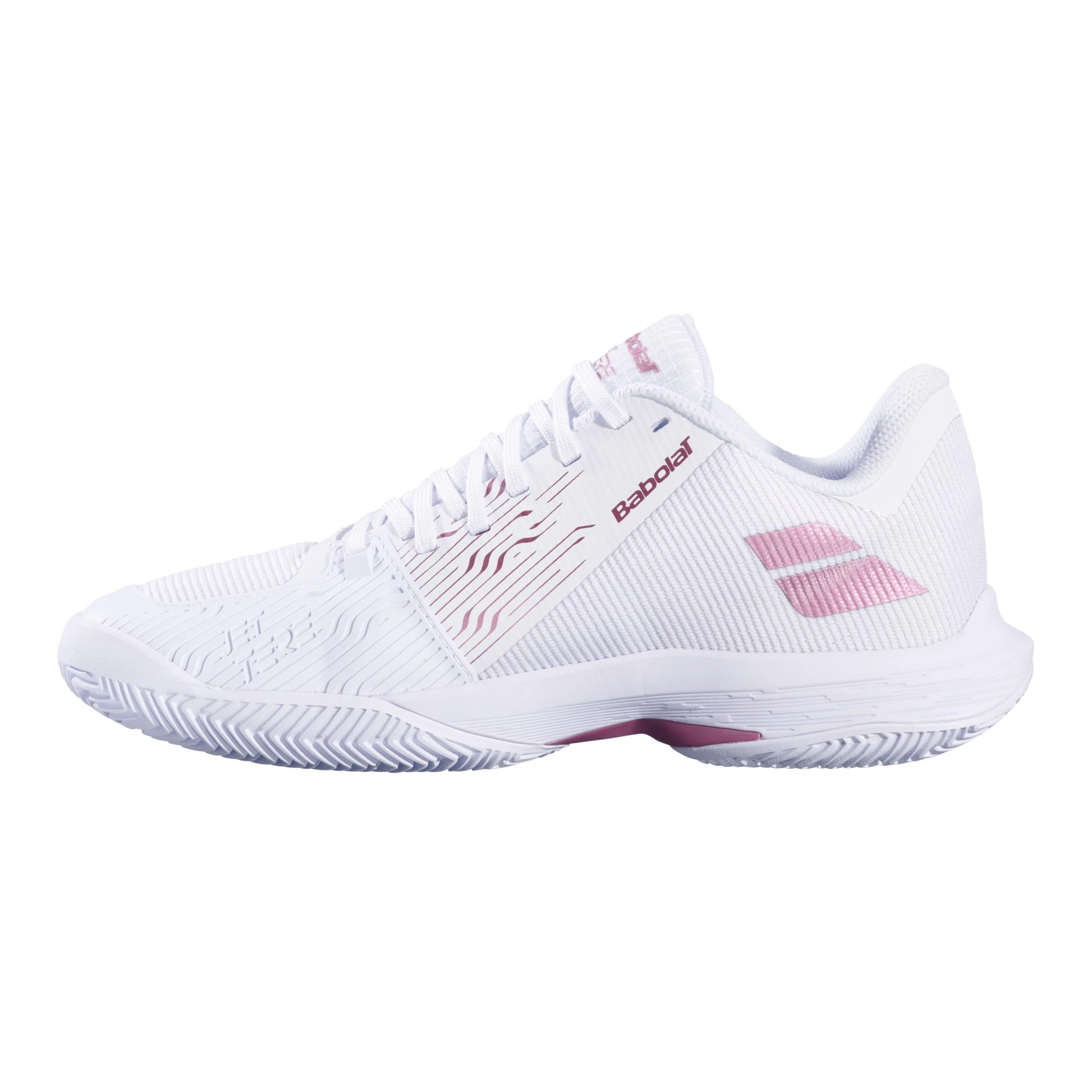 JET TERE 2 CLY Sandplatzschuh Damen-weiß, pink - Image 2