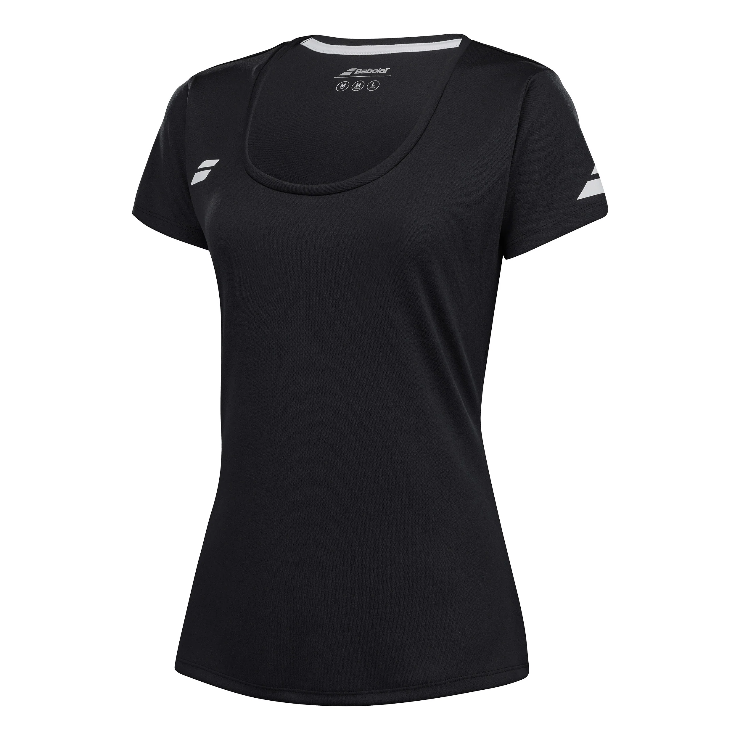 Play Cap Sleeve T-Shirt Damen-Schwarz - Image 2
