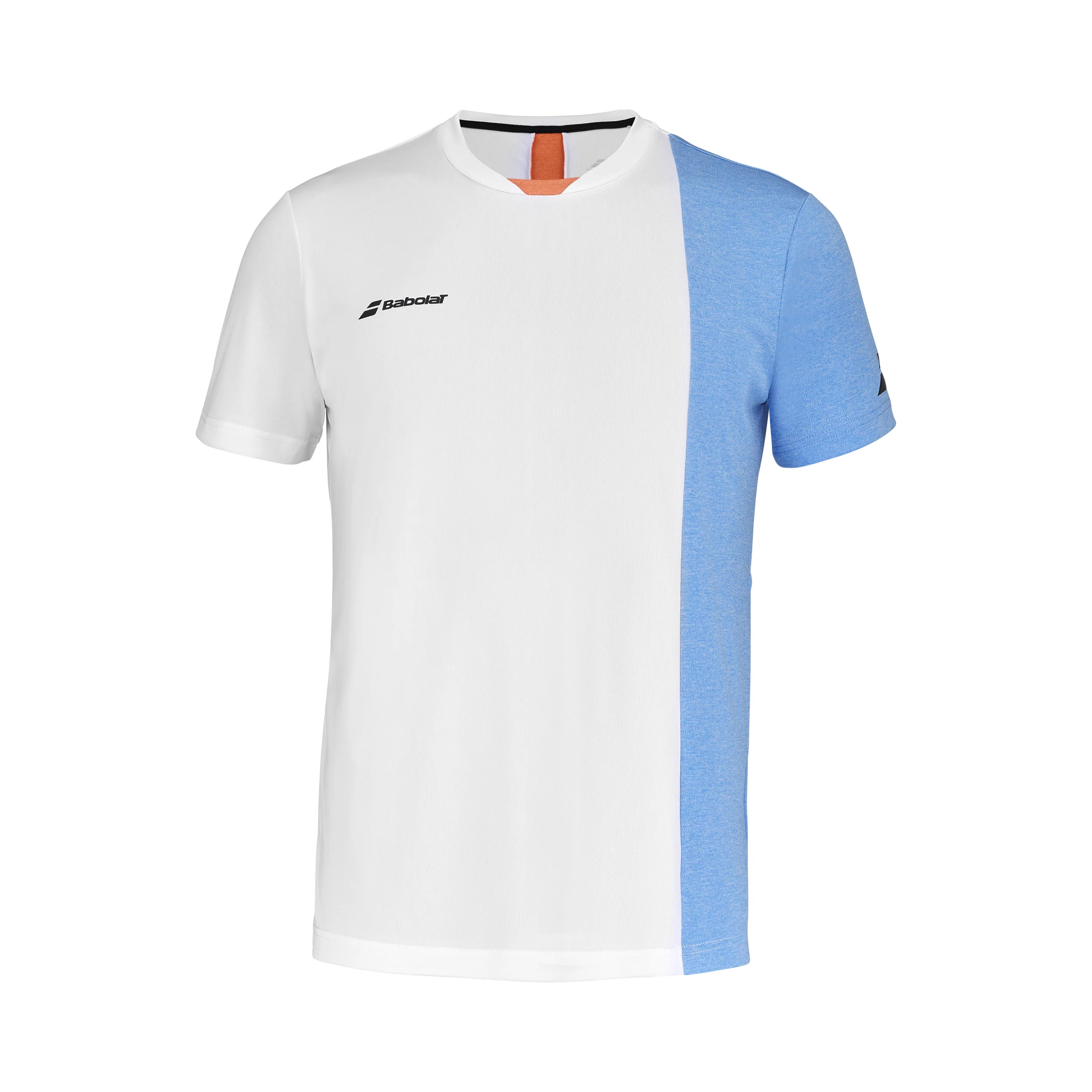 Play Crew Neck T-Shirt Jungen - weiß, hellblau