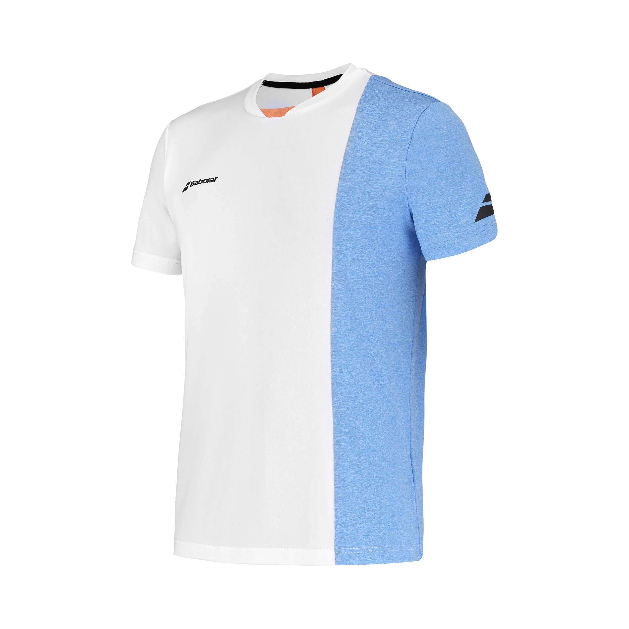 Play Crew Neck T-Shirt Jungen - weiß, hellblau - Image 2