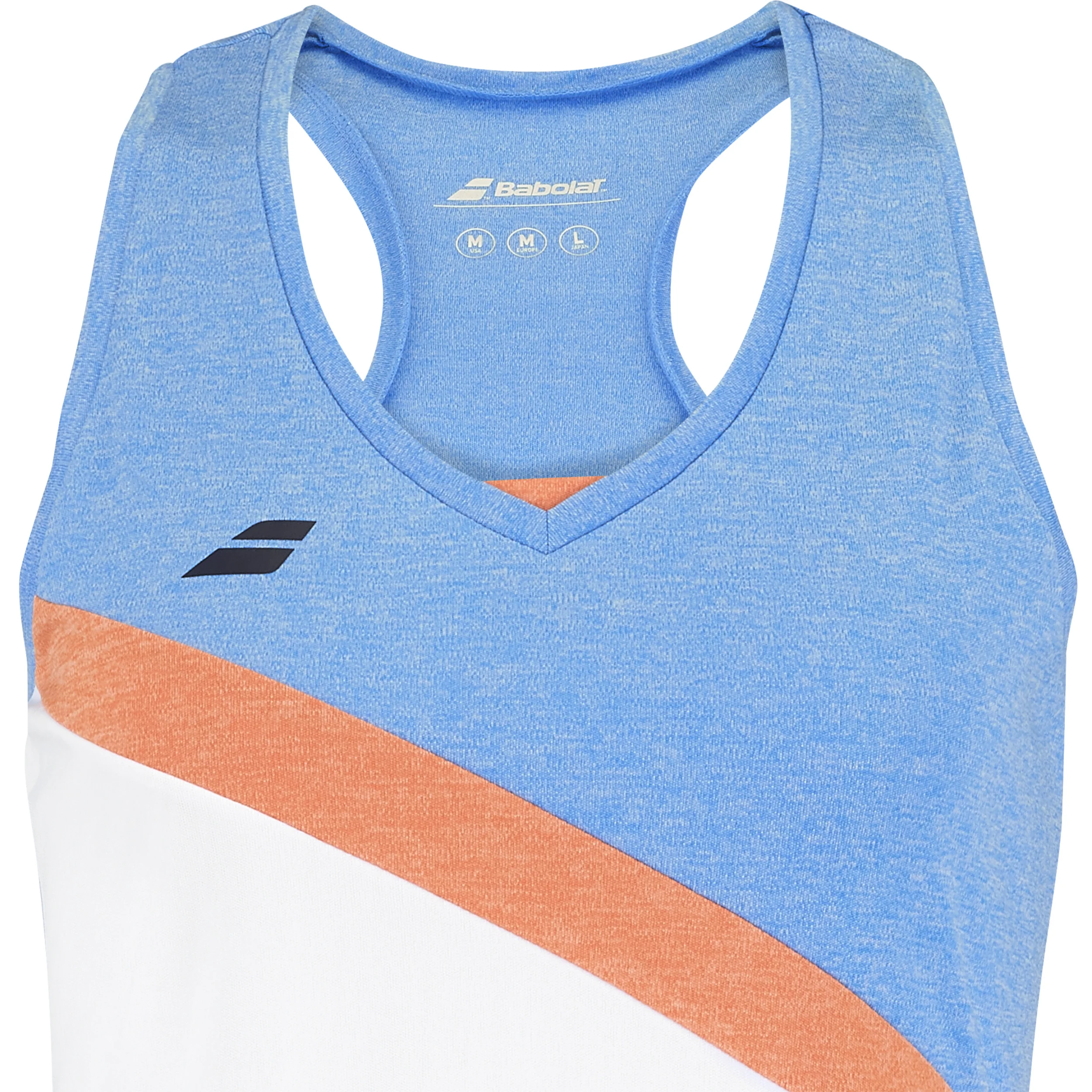Play Tank-Top Damen-Weiß,Hellblau - Image 3
