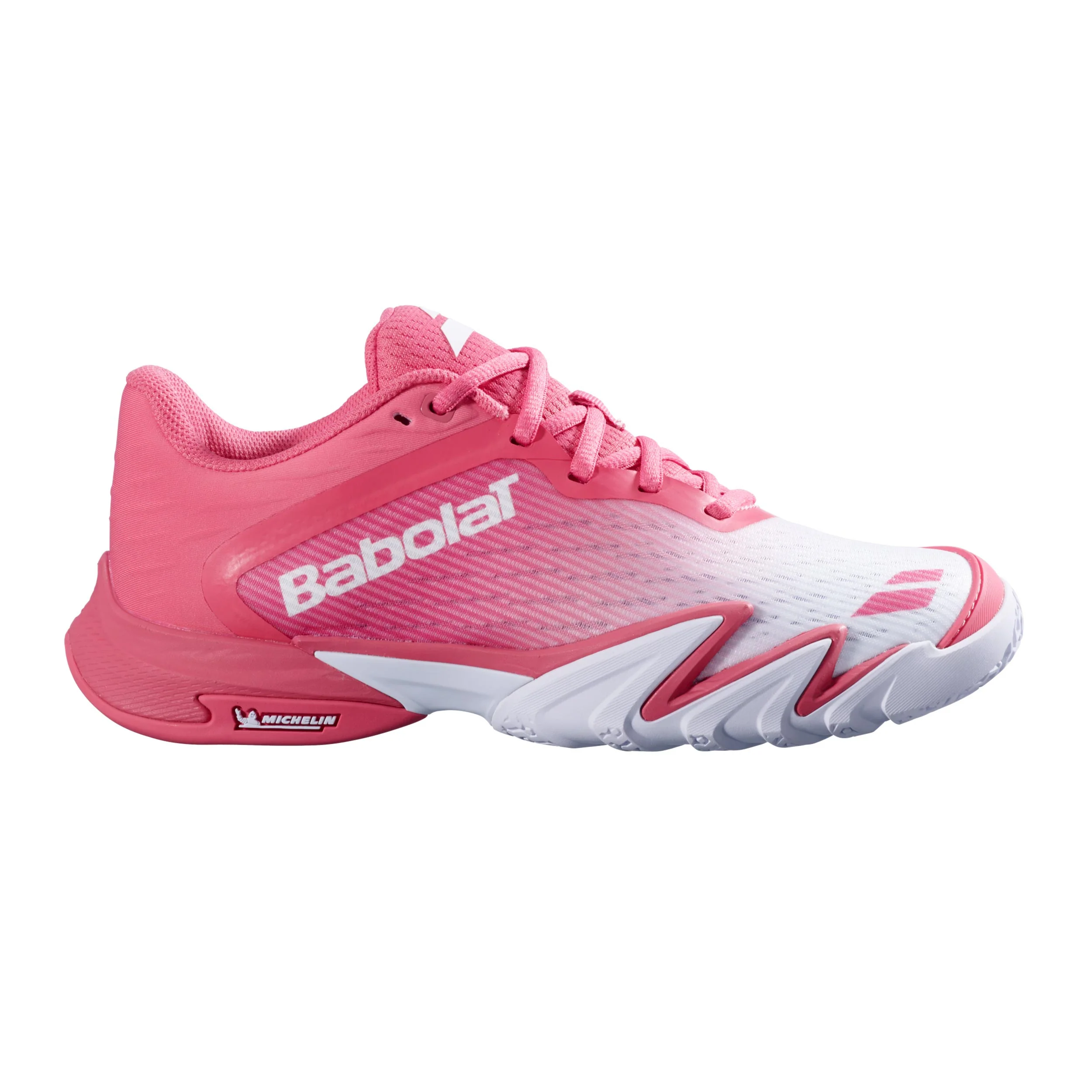 Premura 3 PADL Padelschuh Damen-koralle, weiß
