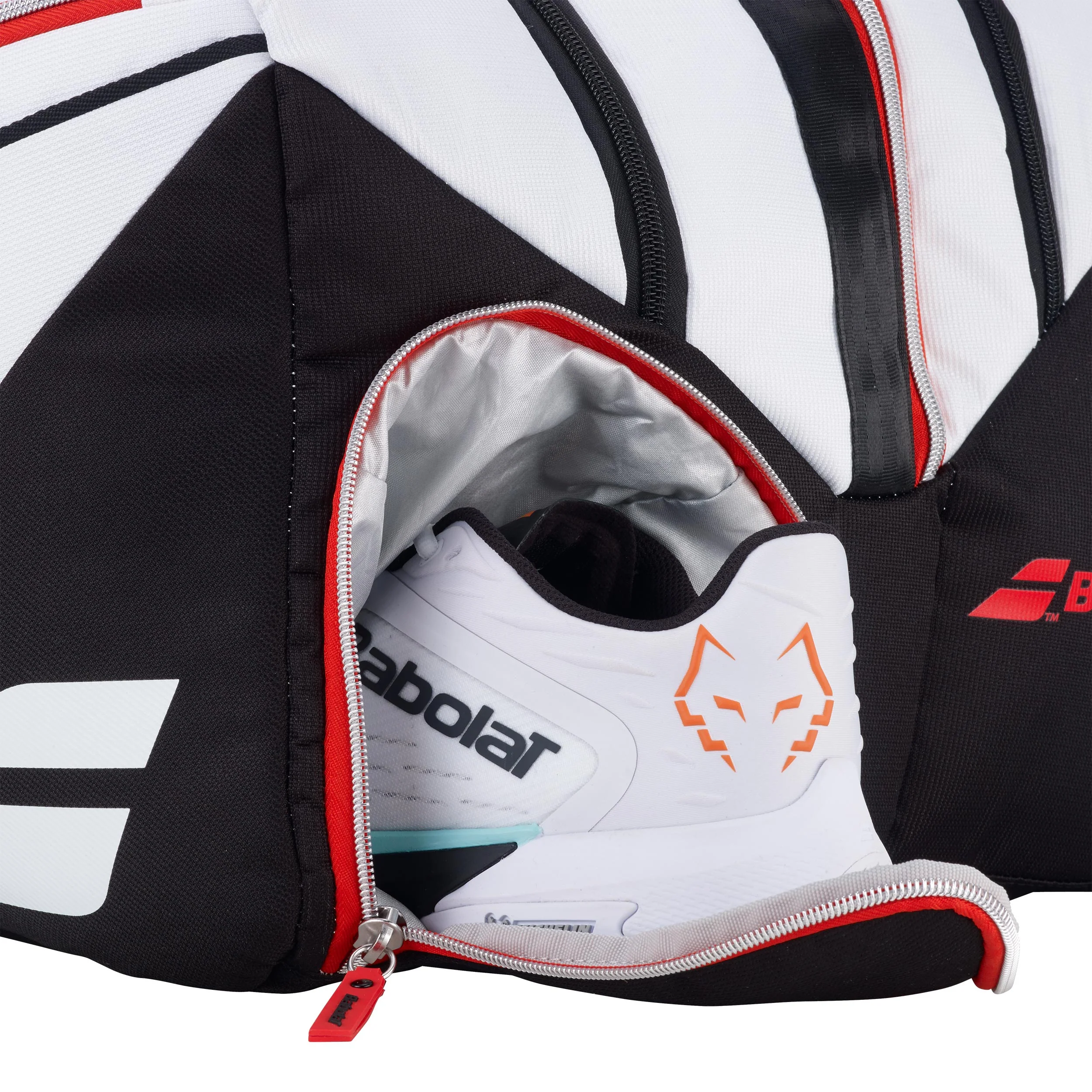 Pro 2025 Padelschlägertasche - weinrot - Image 4