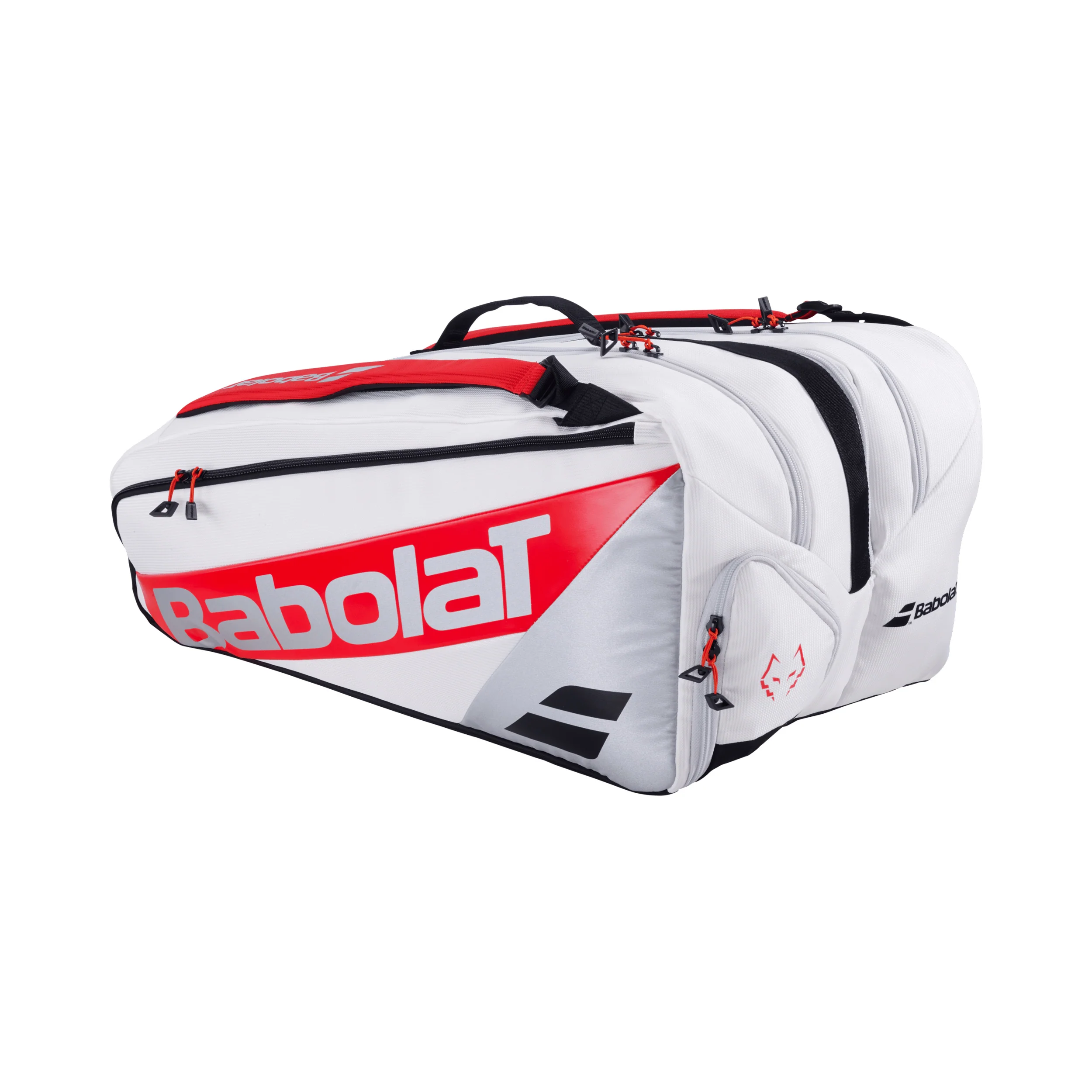 Pro Juan Lebron 2025 Padelschlägertasche-Weiß,Silber - Image 2