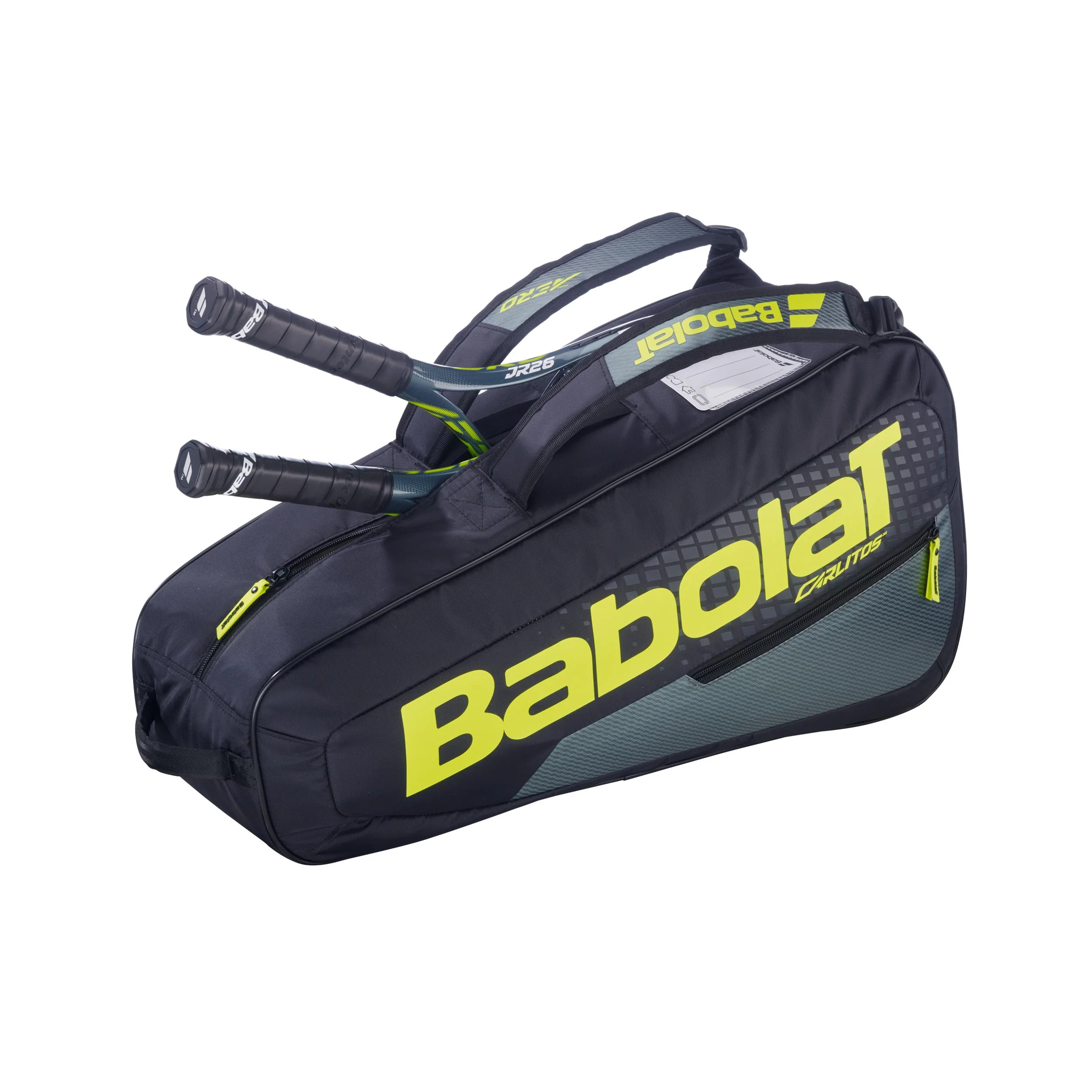 RH Calitos Jr. Schlägertasche 3er - schwarz, gelb - Image 3