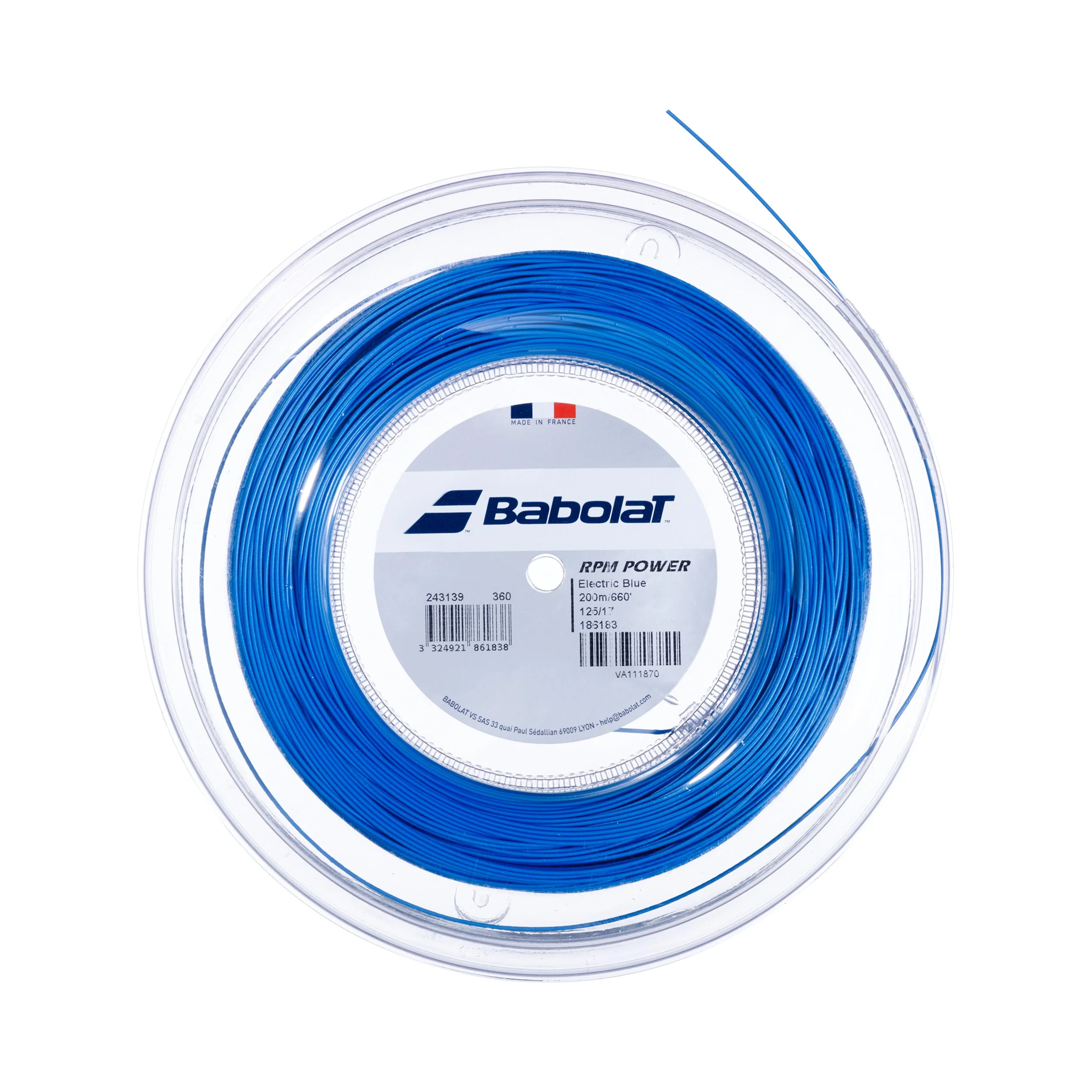 RPM Power Saitenrolle 200m-Blau