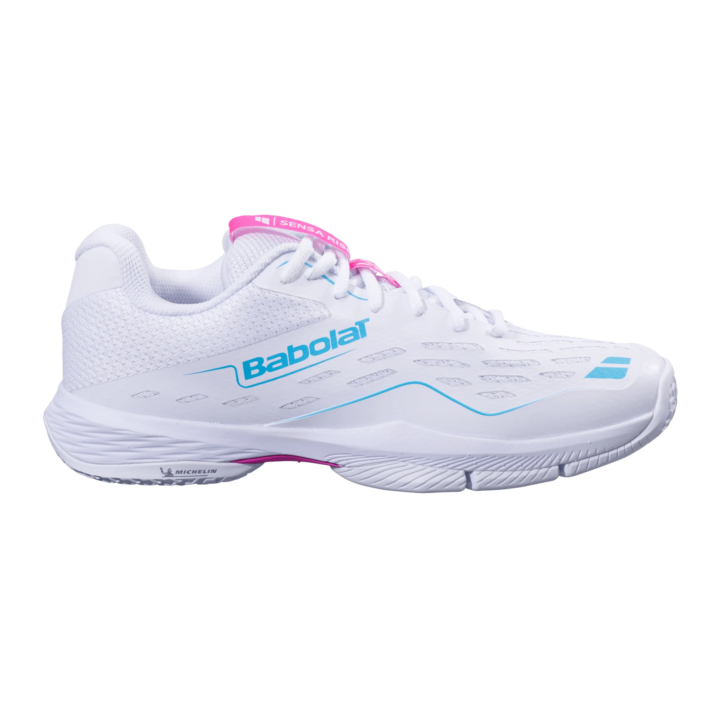 Sensa Rise Women Padelschuh Damen-Weiß,Rot