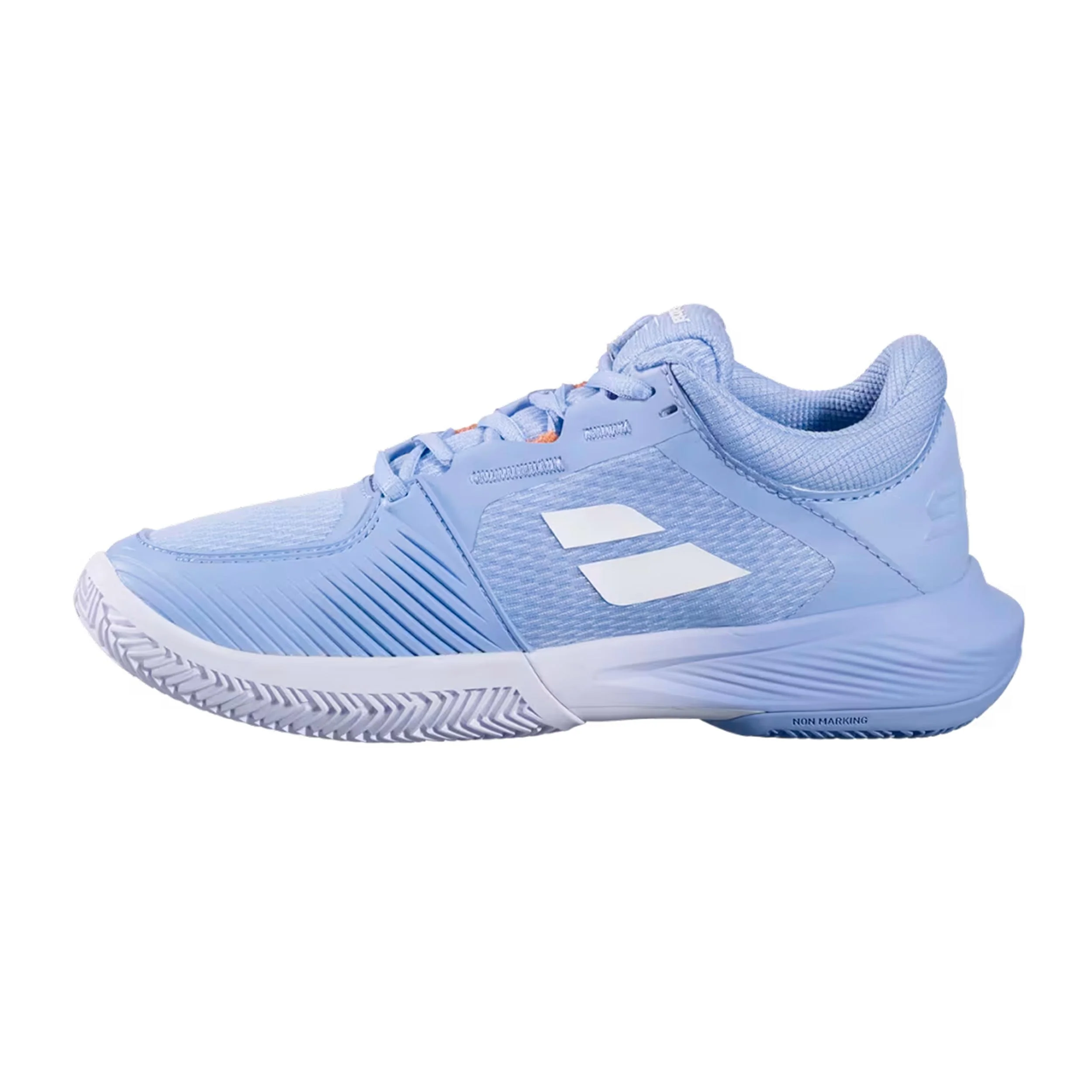 SFX 4 CLY Sandplatzschuh Damen-hellblau, weiß - Image 2