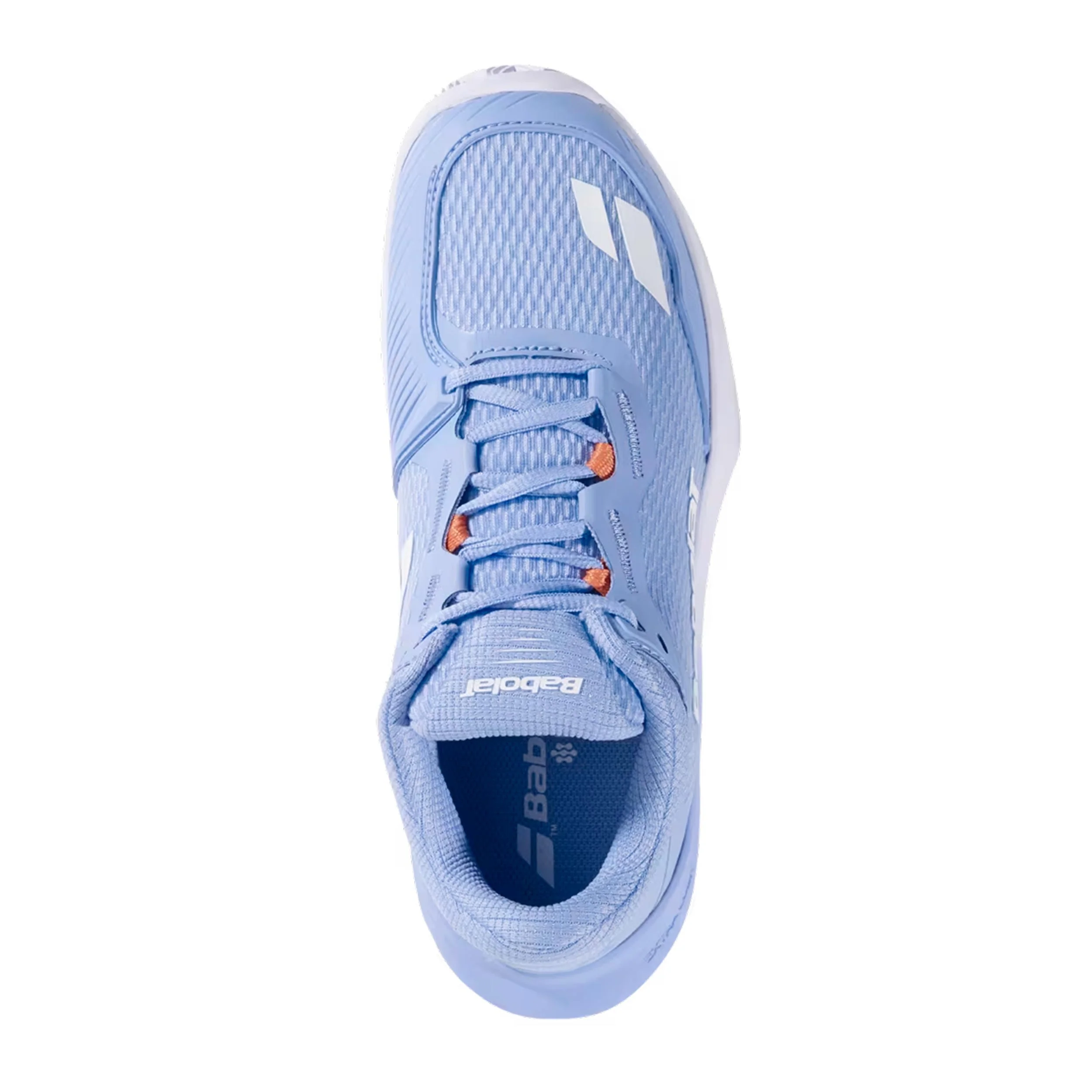 SFX 4 CLY Sandplatzschuh Damen-hellblau, weiß - Image 3
