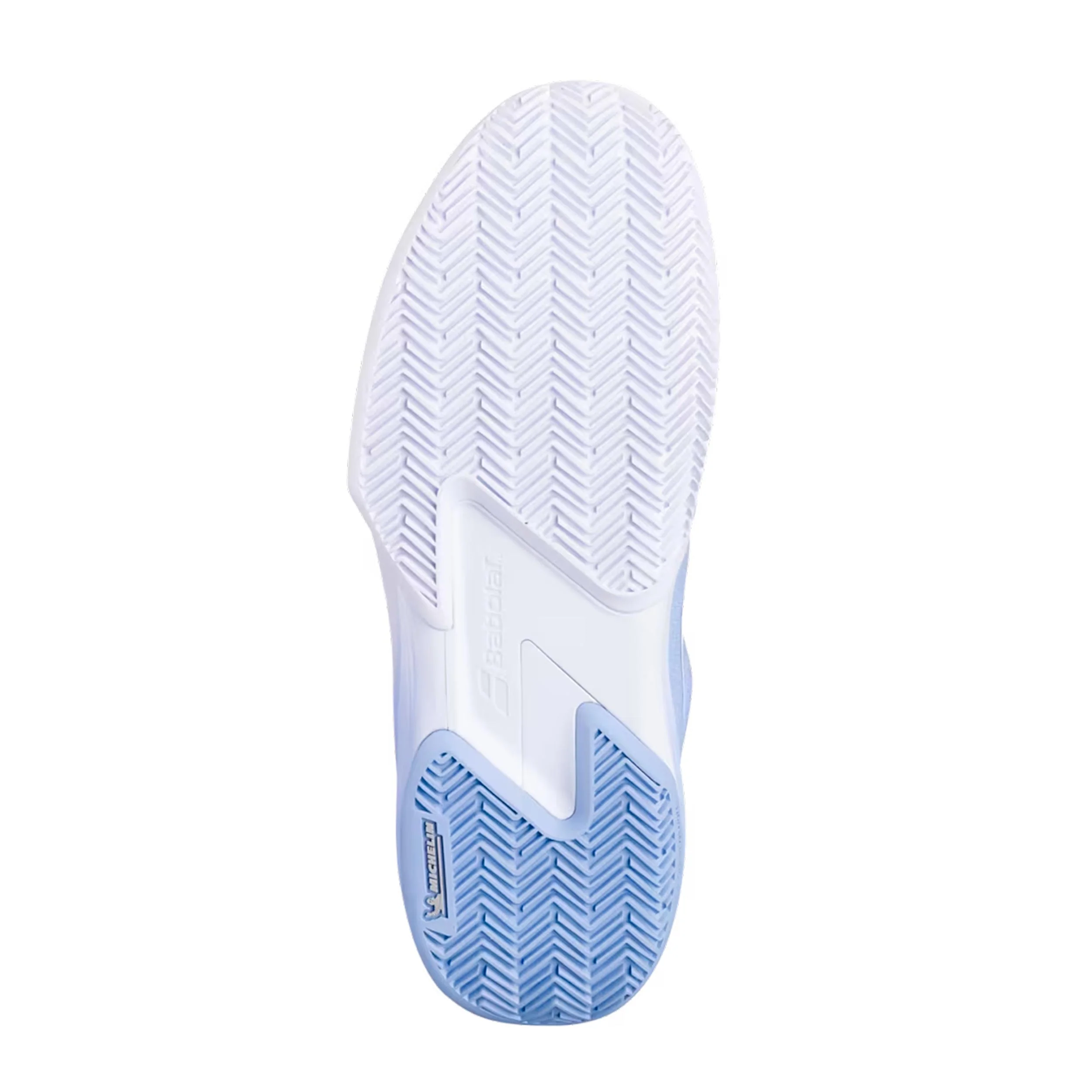 SFX 4 CLY Sandplatzschuh Damen-hellblau, weiß - Image 4
