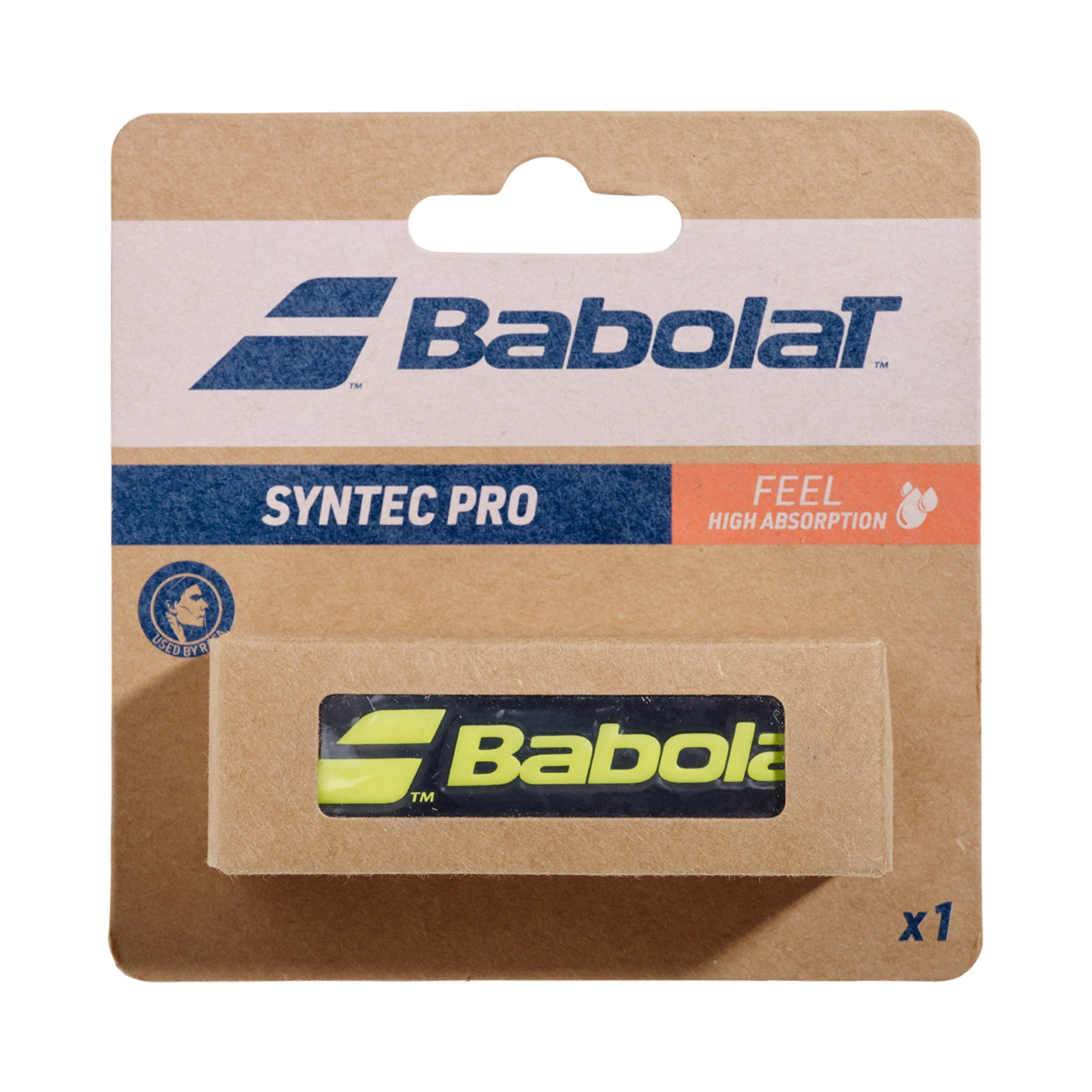 Syntec Pro Grip 1er Pack-Schwarz,Gelb