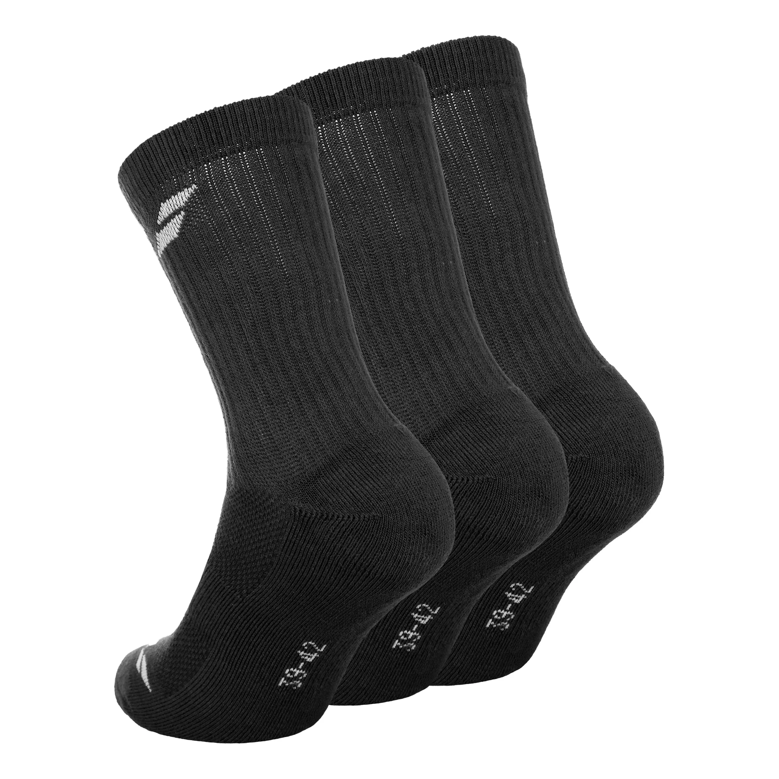 Tennissocken 3er Pack-Schwarz - Image 2