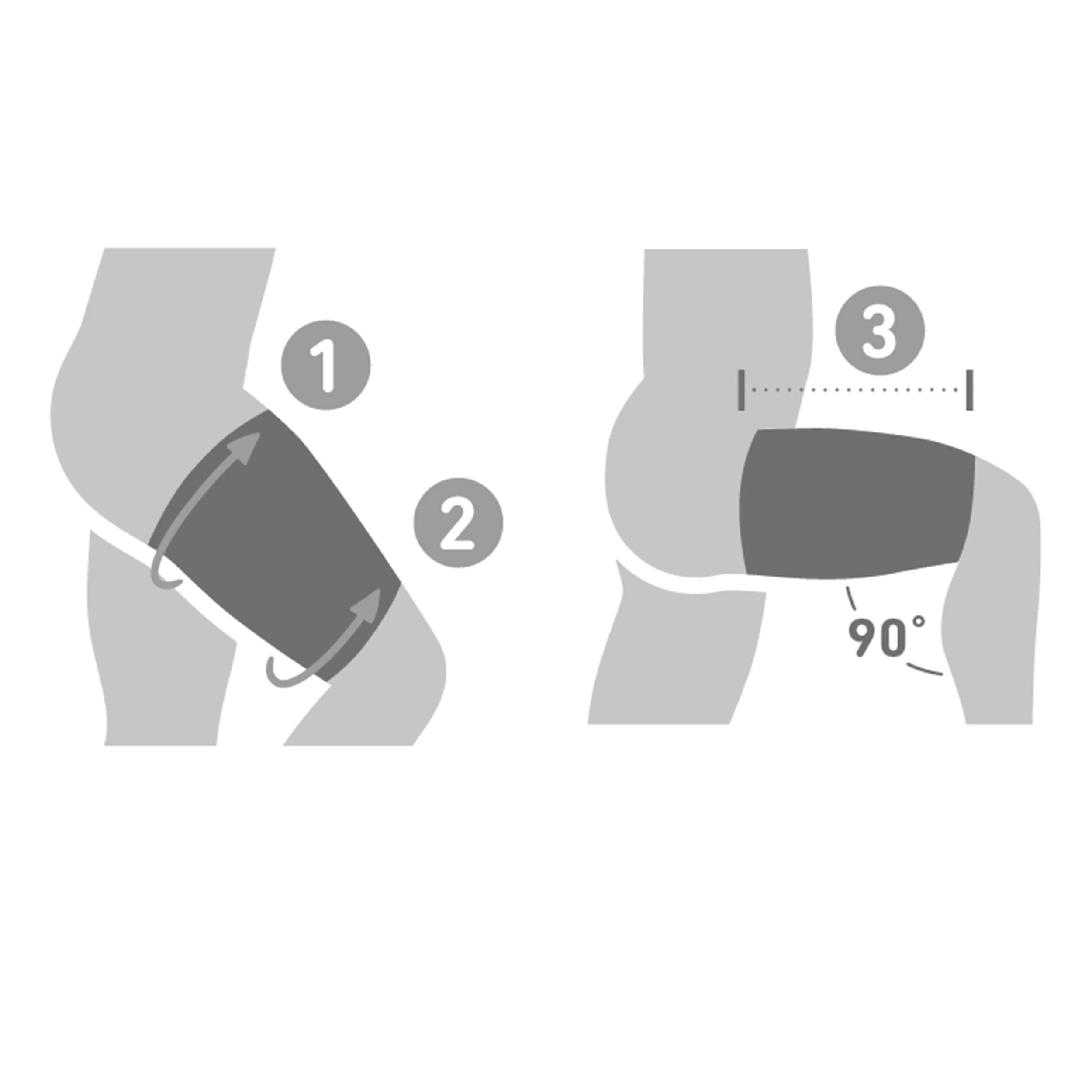 Compression Upper Leg (long) Sleeve-Pink - Image 5