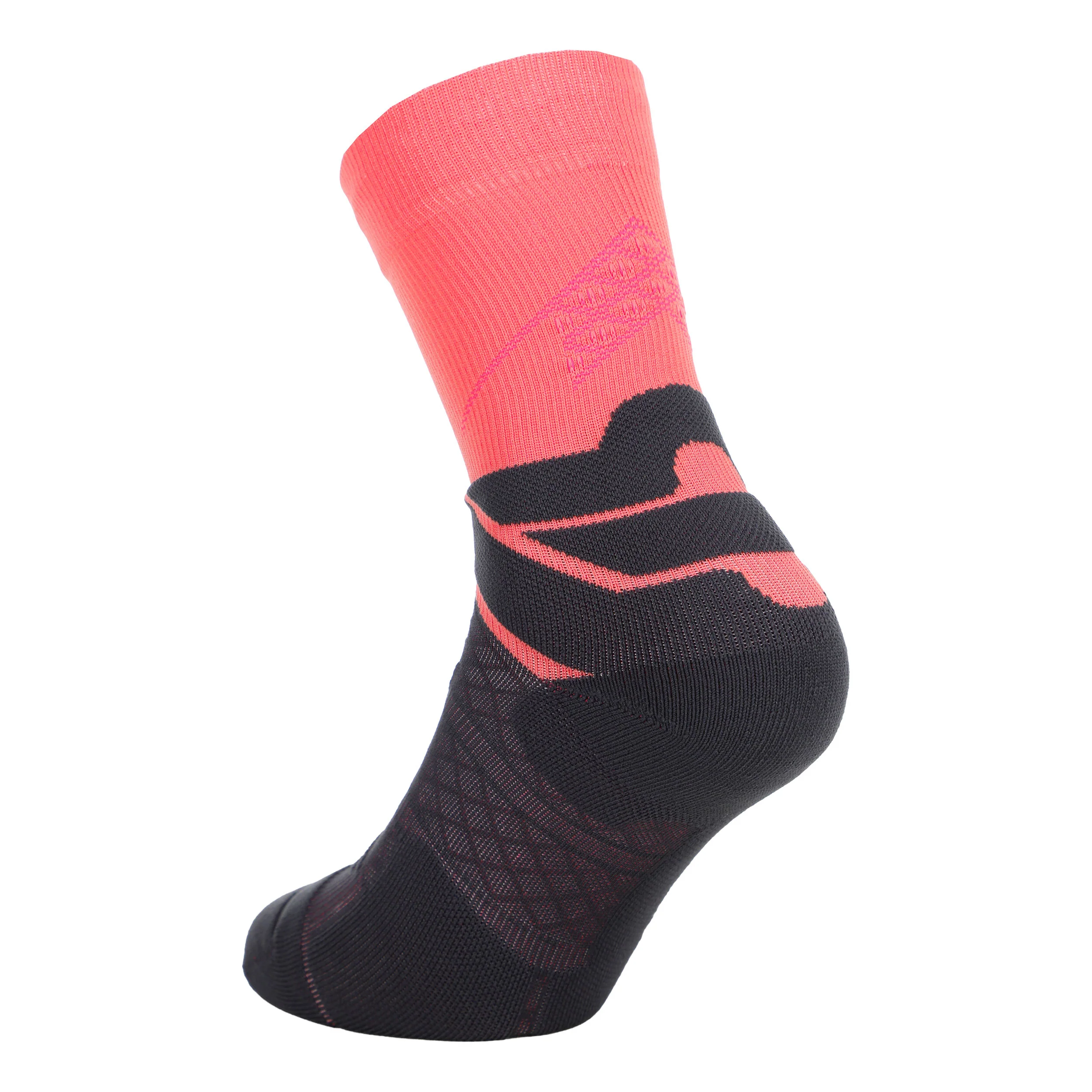 Run Performance Mid Cut  Laufsocken Damen-koralle - Image 2