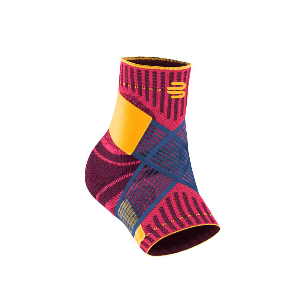 Sports Ankle Support Fußgelenkbandage Rechts-Berry,Mehrfarbig