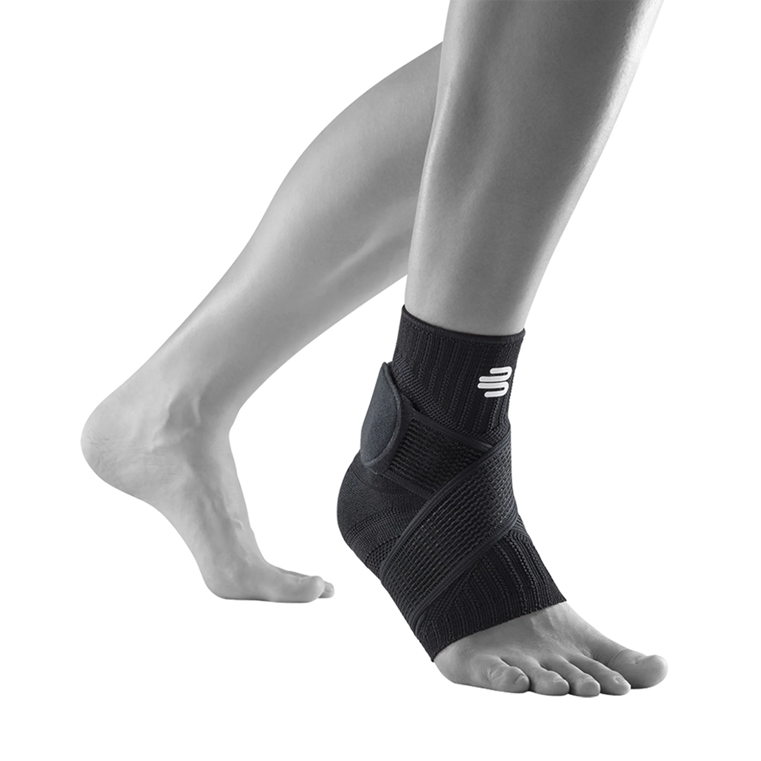 Sports Ankle Support Fußgelenkbandage Rechts-Schwarz - Image 2