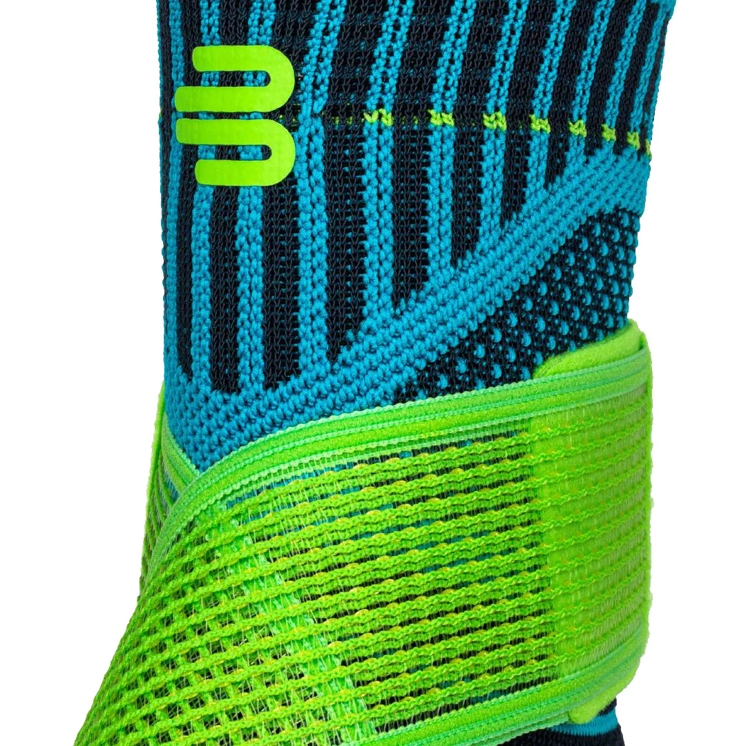 Sports Ankle Support Fußgelenkbandage Rechts-Türkis,Limette - Image 3