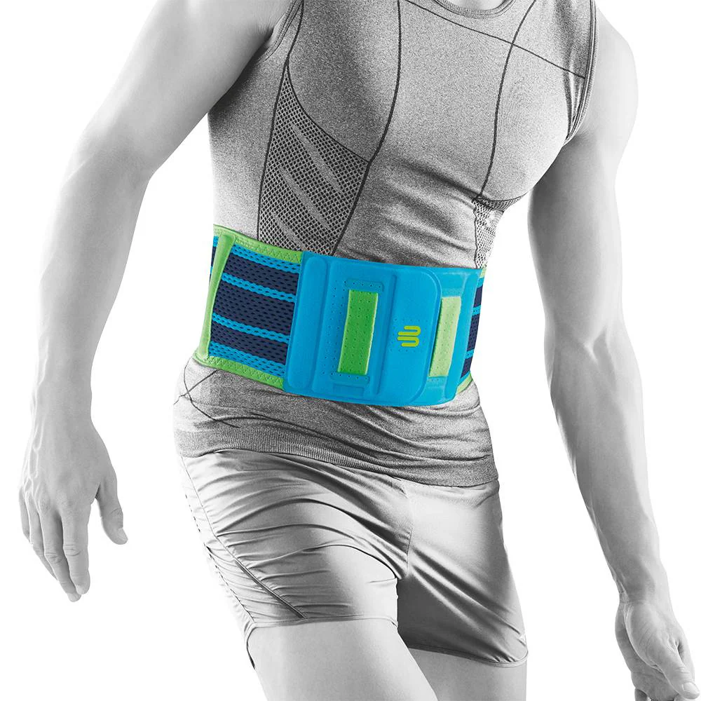 Sports Back Support Rückenbandage-Türkis,Limette - Image 2